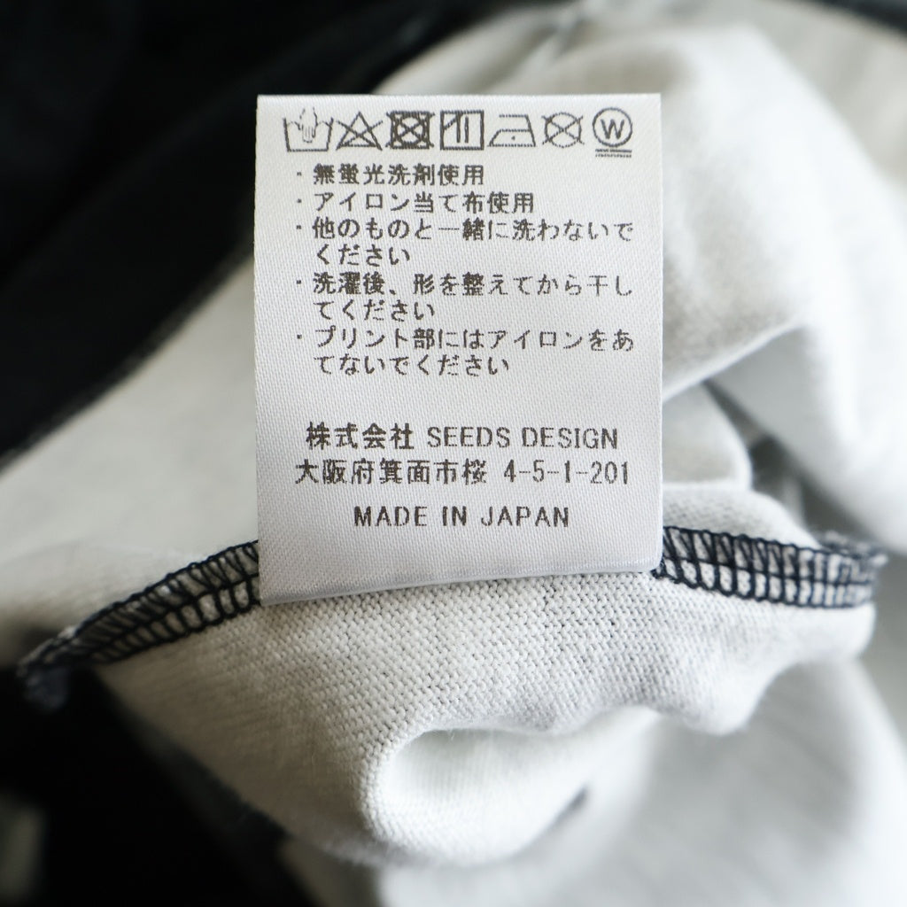 TALKING ABOUT THE ABSTRACTION(トーキング アバウト ザ アブストラクション) チャールズピーターソンフォトプリント 半袖Tシャツ SS-CPT-B