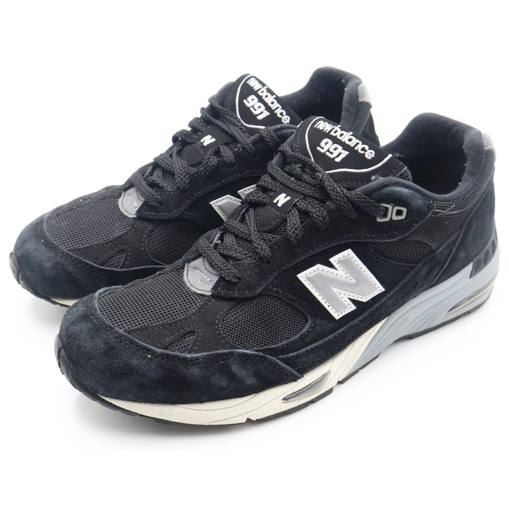 New Balance(ニューバランス) M991EKS イングランド製 スウェード ローカットスニーカー ブラック