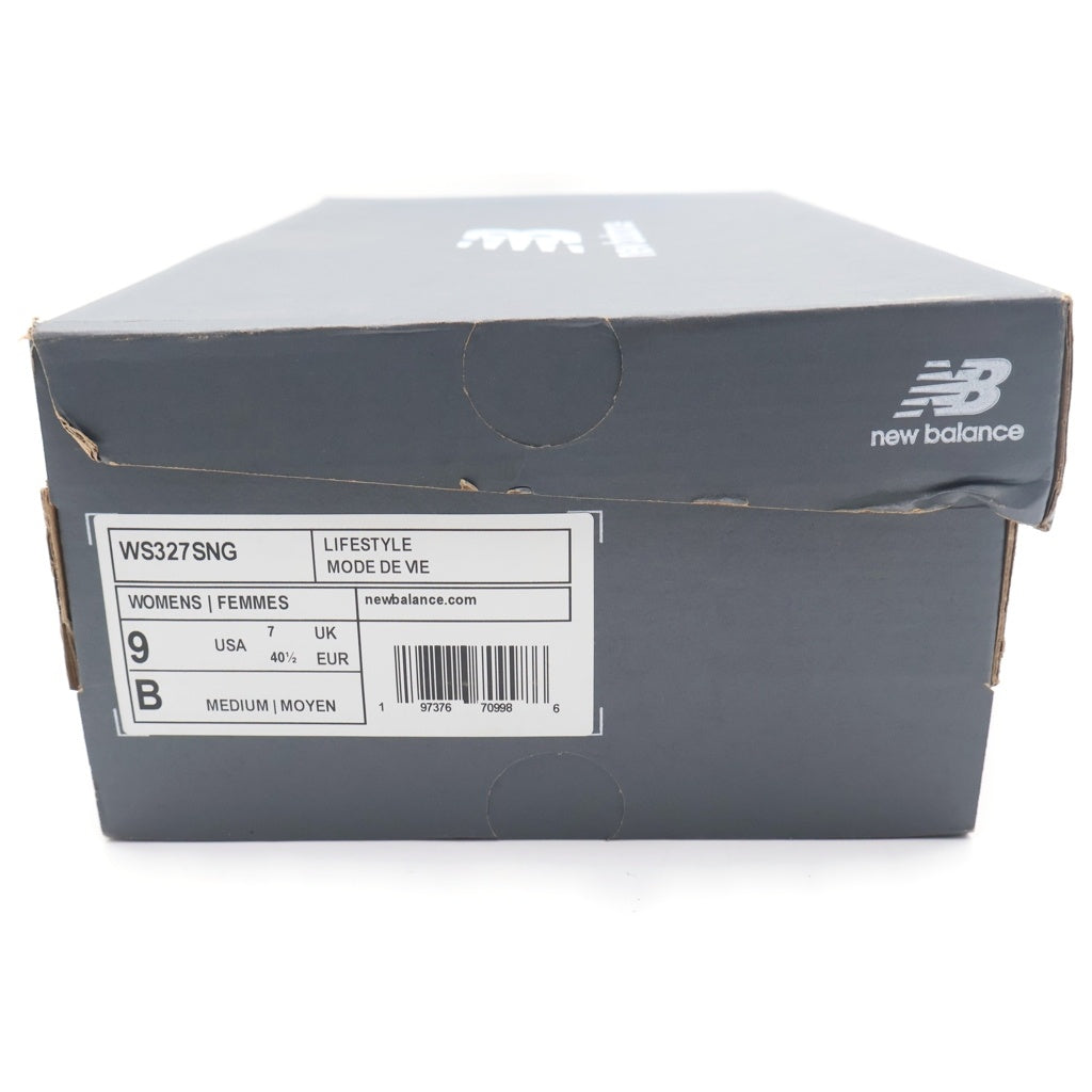 New Balance(ニューバランス) WS327SNG スウェード切り替え ローカットスニーカー ネイビー