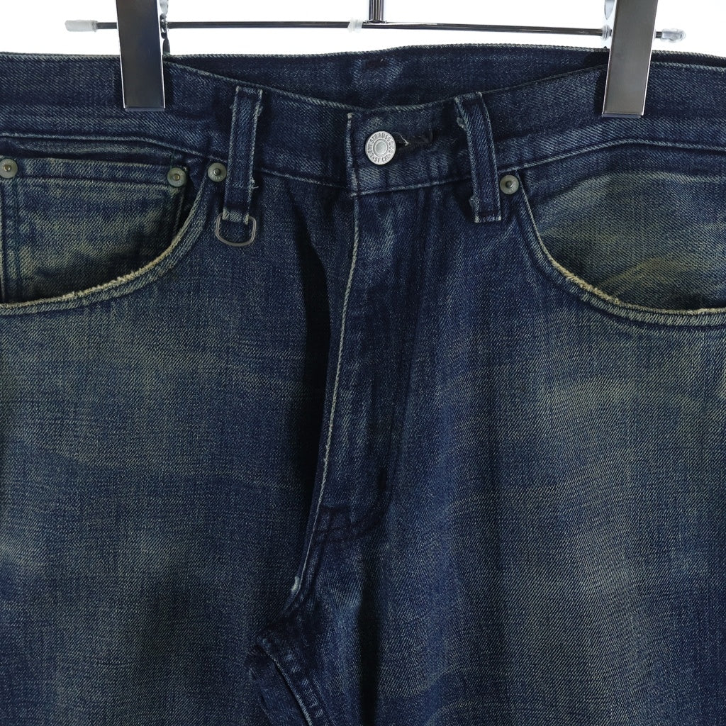 Levi's(リーバイス) FENOM ×FRAGMENT DESIGN 207M フェノム フラグメント ジップフライ ストレートデニムパンツ インディゴ FM207-0033