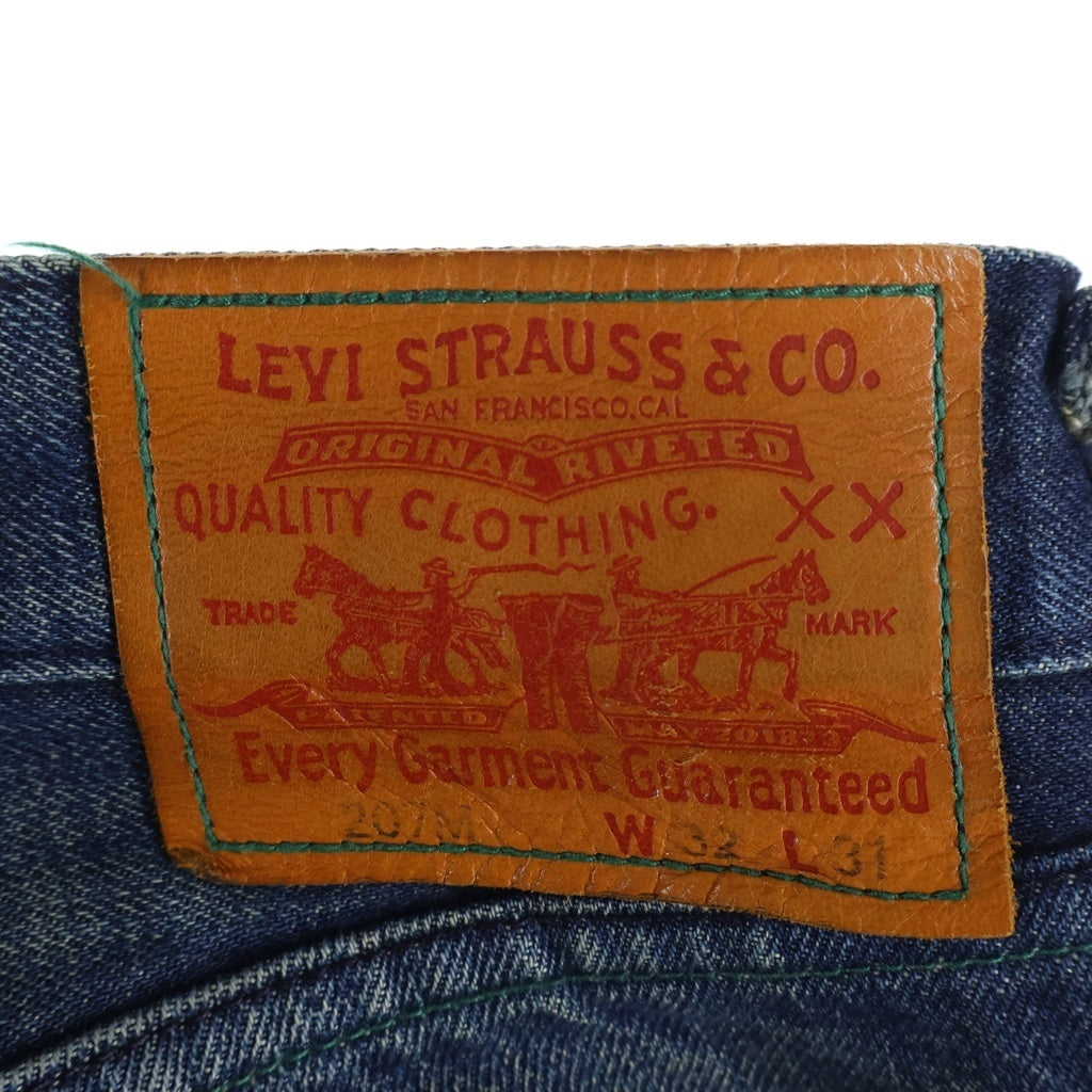 Levi's(リーバイス) FENOM ×FRAGMENT DESIGN 207M フェノム フラグメント ジップフライ ストレートデニムパンツ インディゴ FM207-0033