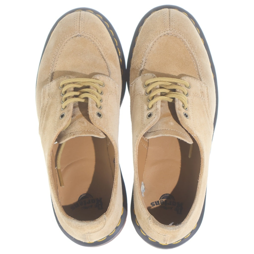 Dr.Martens(ドクターマーチン) 2046 SAND PEPELLO CALF SUEDE サンドペペロ カーフスエード 5ホール イエローステッチ ドレスシューズ レディース ベージュ