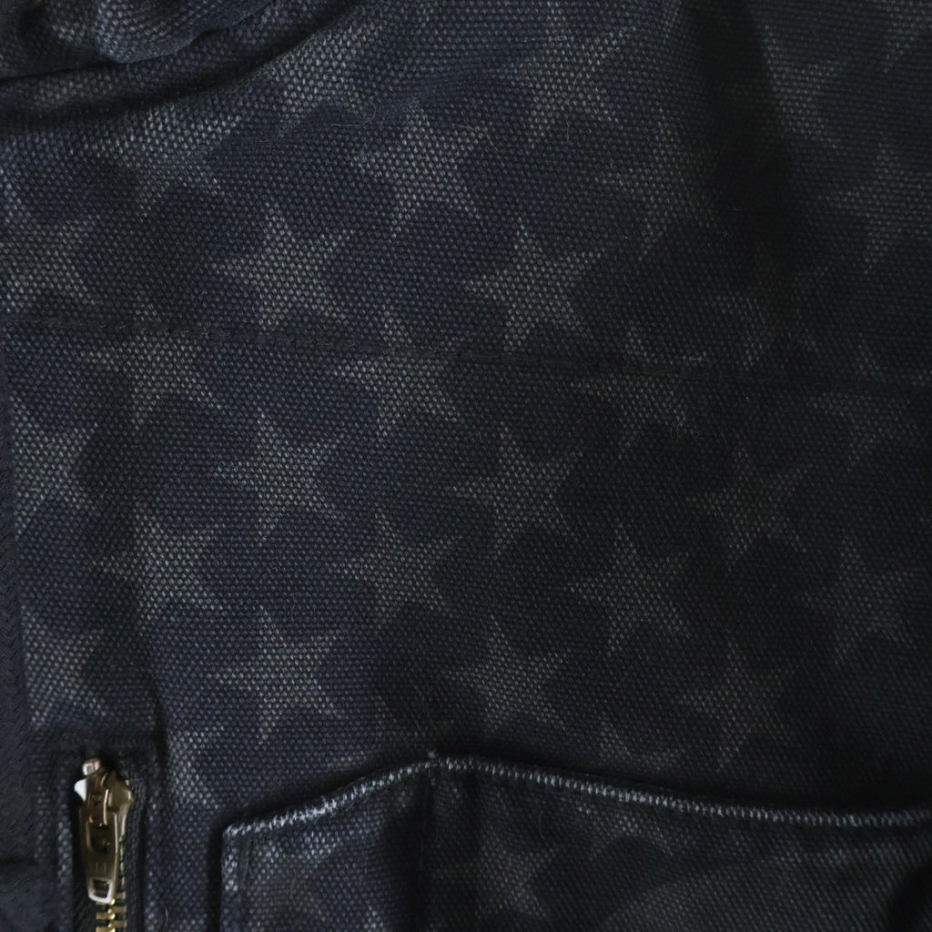 SUPREME(シュプリーム) 26SS Flag Quilted Hooded Work Jacket フラッグ キルテッド フーデッド ワークジャケット ブラック