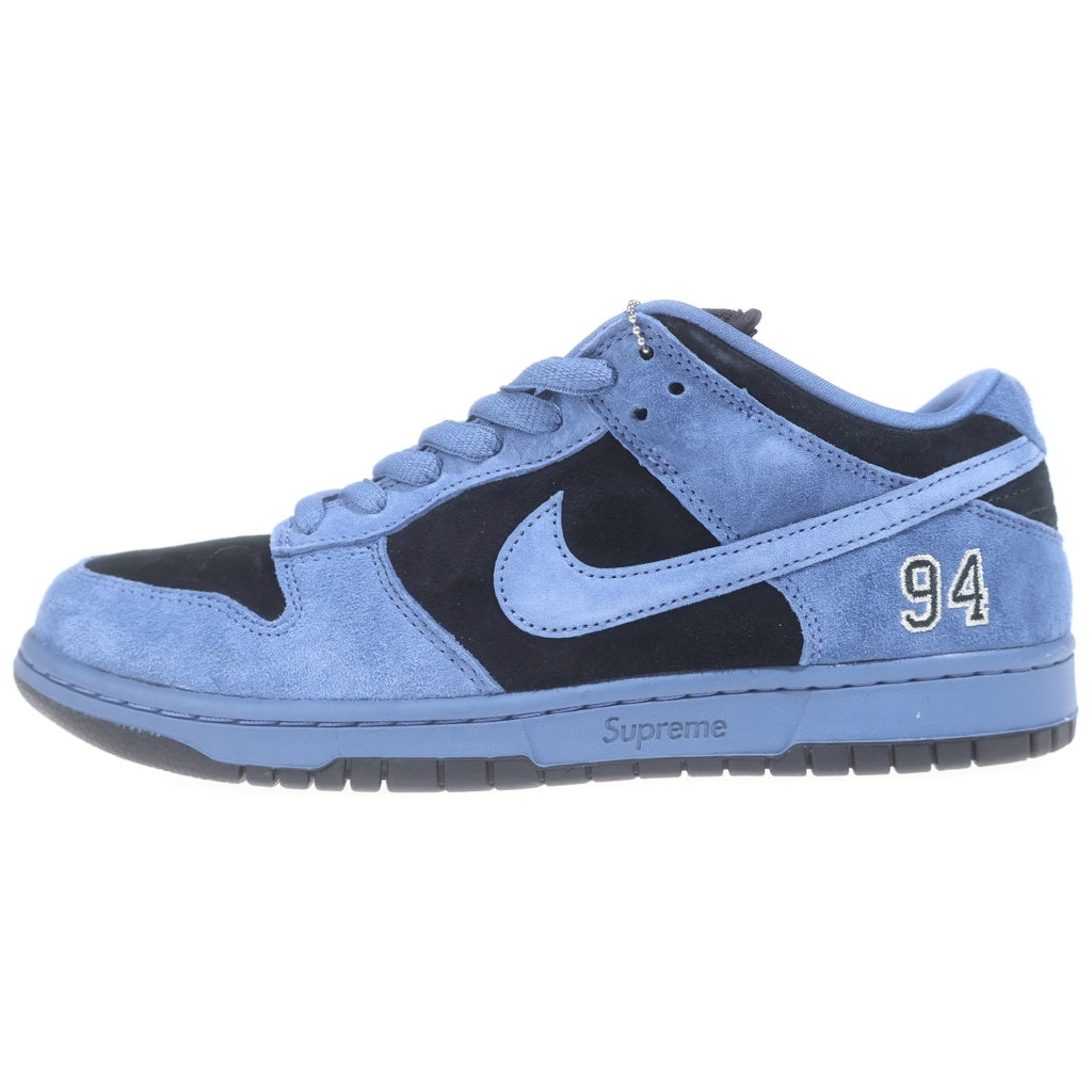 NIKE SB(ナイキエスビー) 25AW ×SUPREME DUNK LOW OCEAN FOG シュプリーム ダンク オーシャン フォグ ローカットスニーカー ブルー/ブラック US10.5/28.5cm HQ8487-400