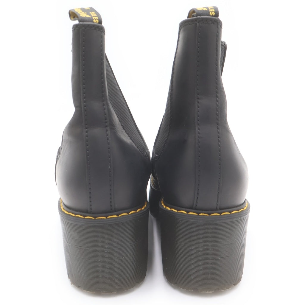 Dr.Martens(ドクターマーチン) ROMETTY ロメティ 8ホール サイドゴア レザー ブーツ シューズ ブラック