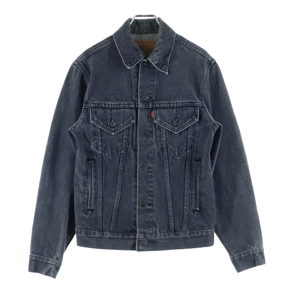 Levi's(リーバイス) 80S VINTAGE 70506-0259 DENIM JACKET ボタン裏527 先染めブラック ヴィンテージ デニムトラッカージャケット
