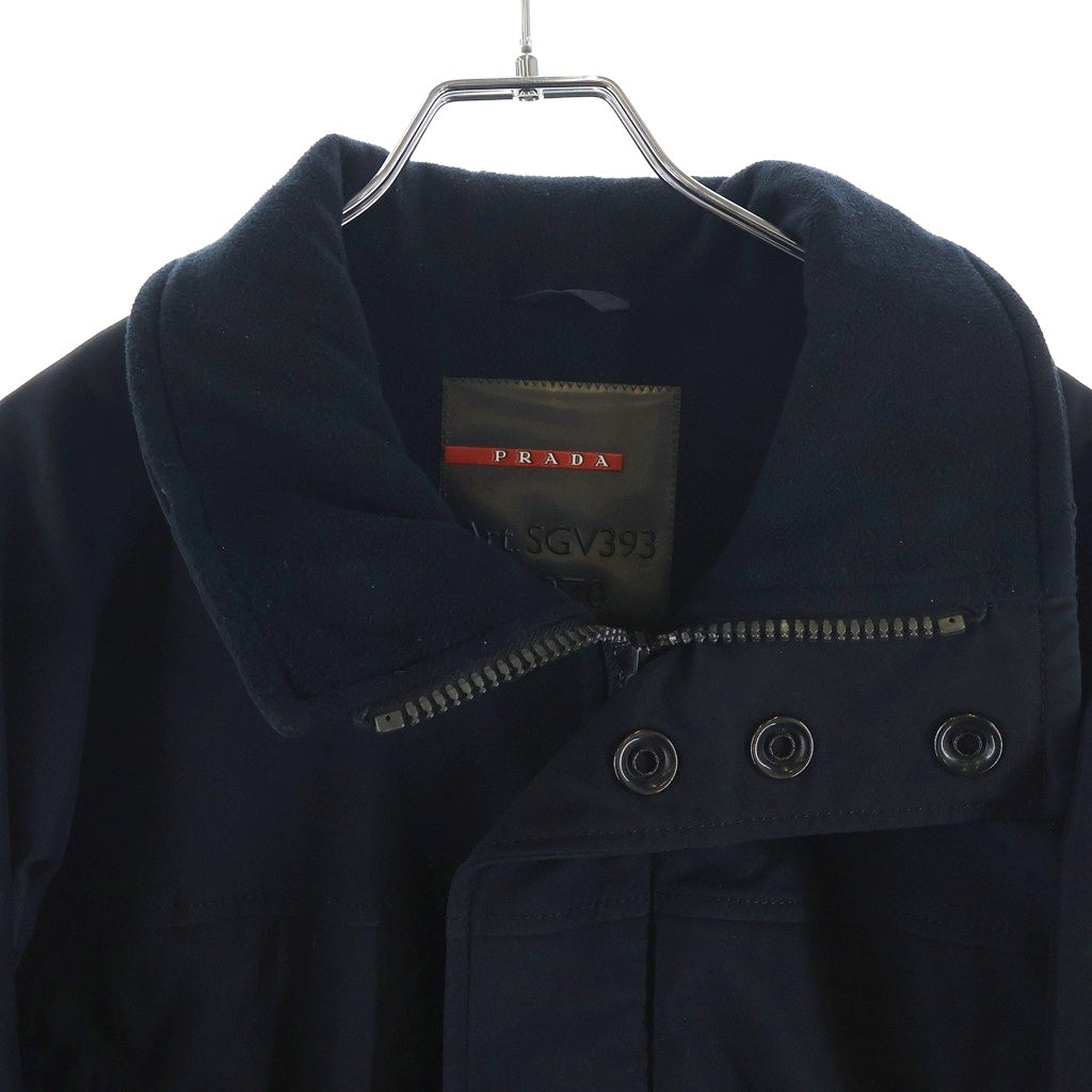 PRADA SPORT(プラダ スポーツ) NYLON BLOUSON 裏フリース ジップアップ