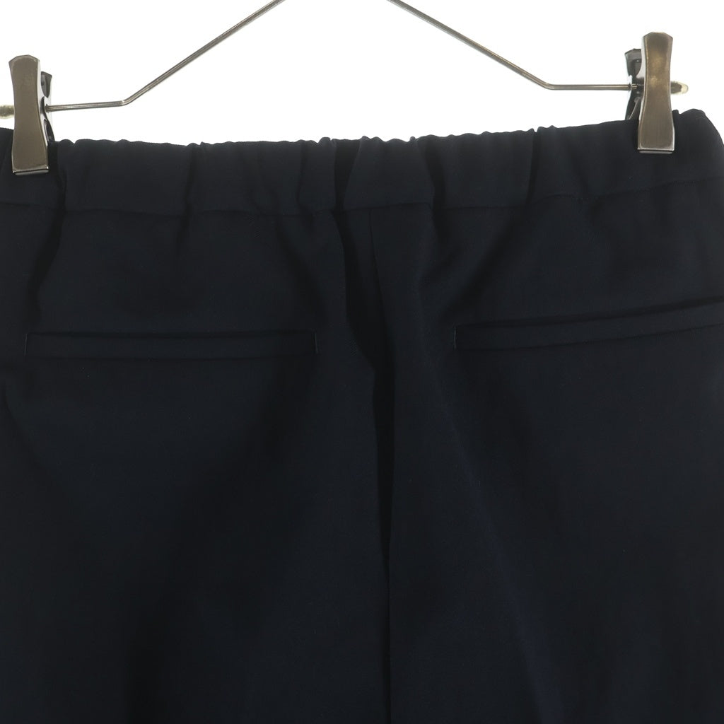 JIL SANDER ジルサンダー R-PRIAMO S.20 TROUSERS STORM プリアモ トラウザーズ ストーム イージー スラックス パンツ ブラック JSMP311331 JIL SANDER(ジルサンダー) R-PRIAMO S.20 TROUSERS STORM プリアモ