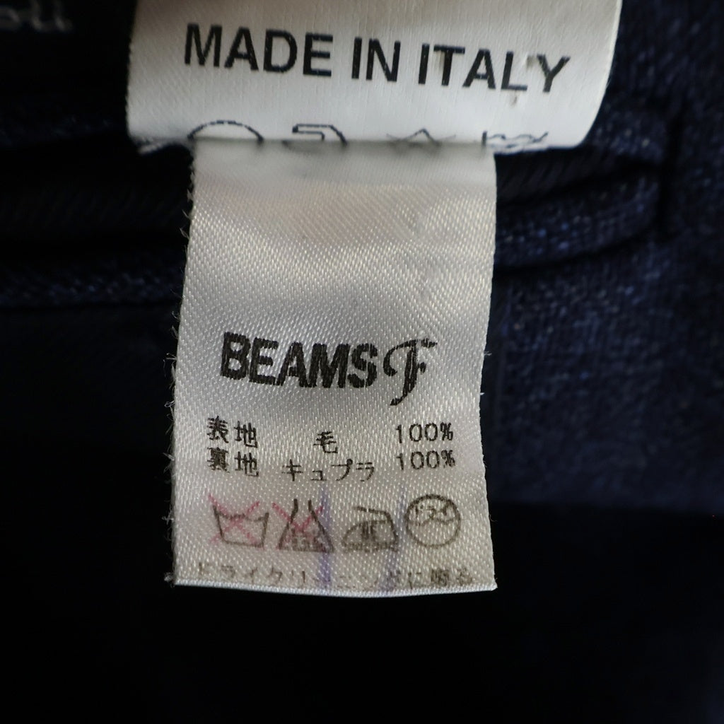 NO BRAND(ノーブランド) SARTORIO サルトリオ イタリア製 ウール サイドベンツ 段返し3B テーラードジャケット ネイビー