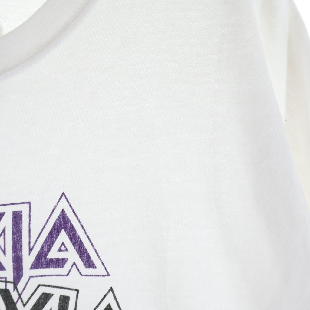 RAF SIMONS(ラフシモンズ) 21AW ATARAXIA BIG FIT TEE アタラクシア フロントプリント オーバーサイズ クルーネック コットン 半袖Tシャツ カットソー ホワイト 212 M120 19001-0010