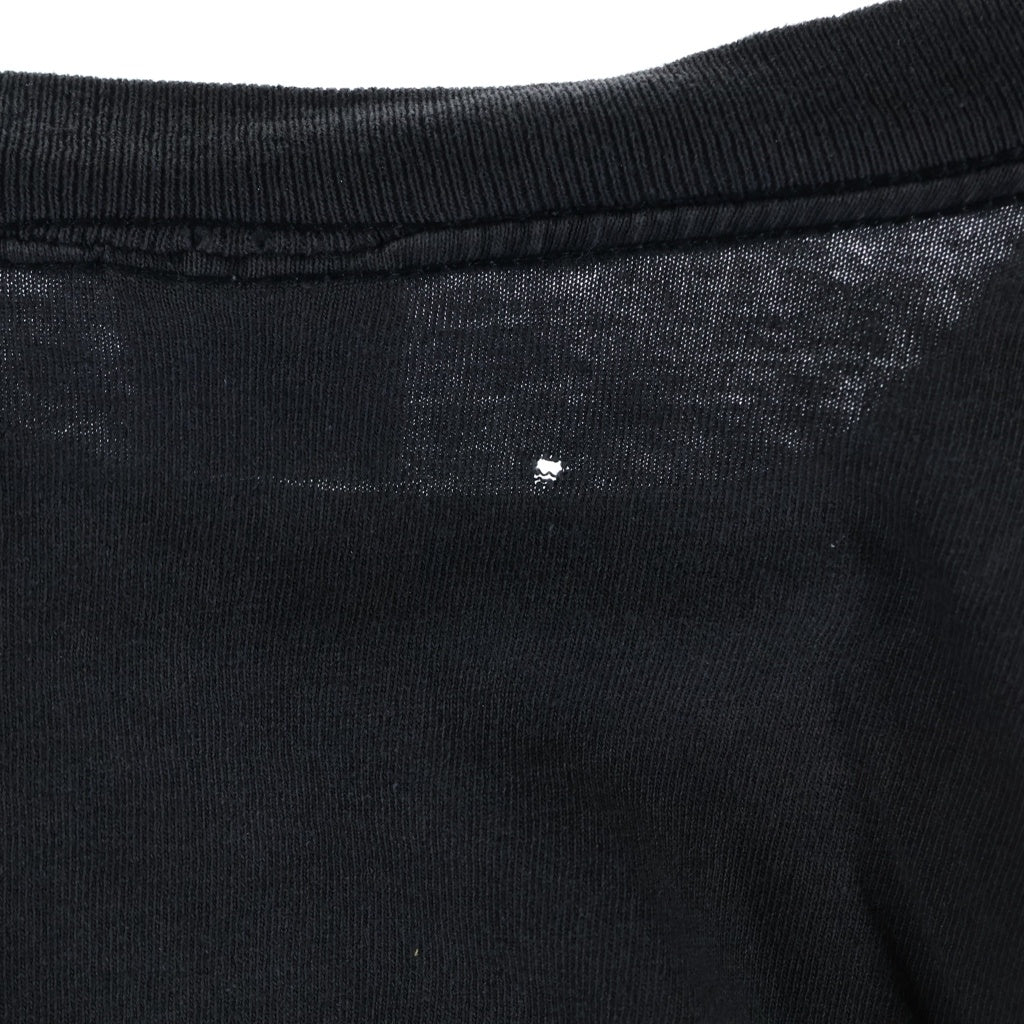 VINTAGE(ヴィンテージ) 00S VINTAGE NIRVANA Y2K SMILE DELTA ヴィンテージ ニルヴァーナ スマイル 両面プリント クルーネック 半袖Tシャツ カットソー ブラック
