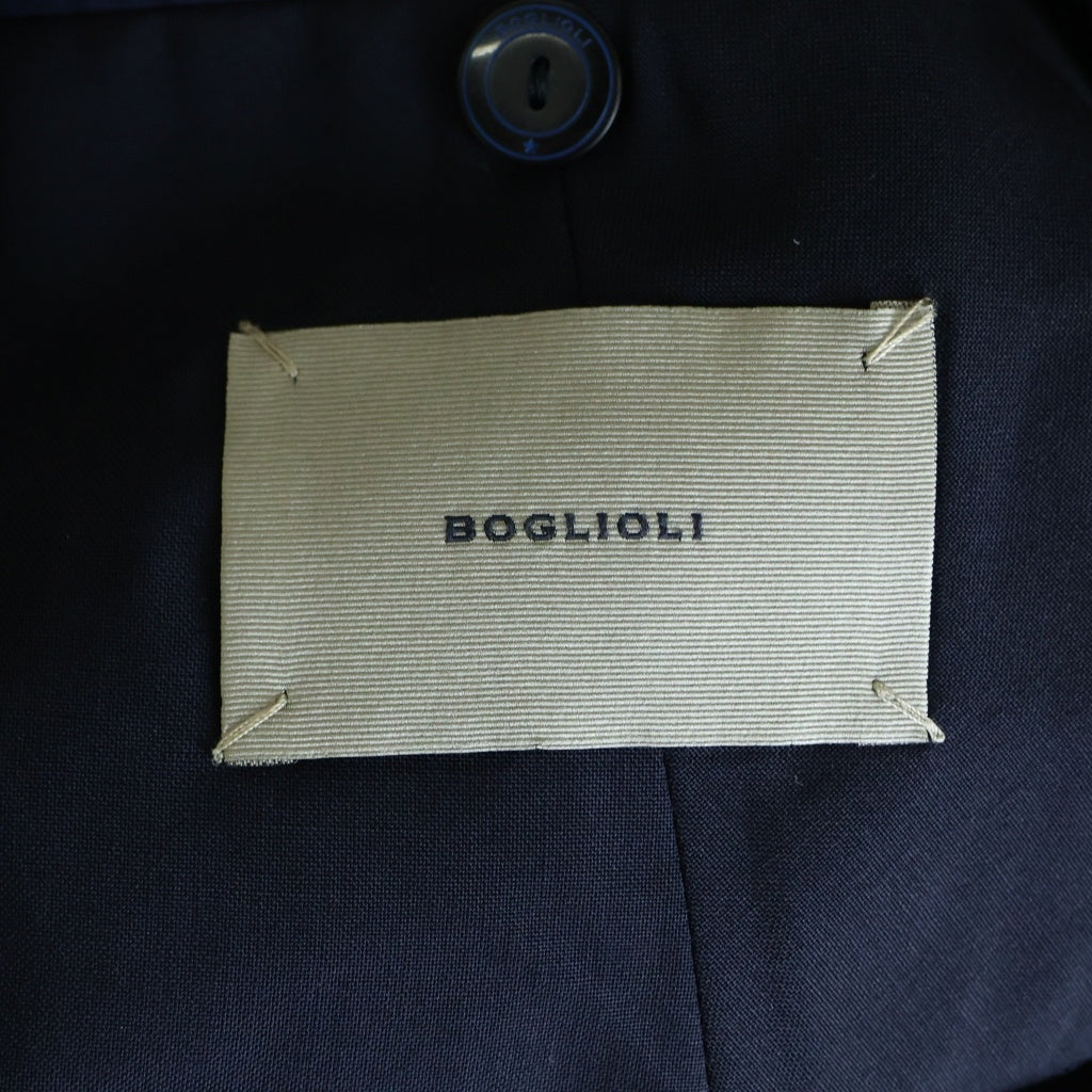 BOGLIOLI(ボリオリ) DOVER サマーウール テーラードジャケット ネイビー T29W2E