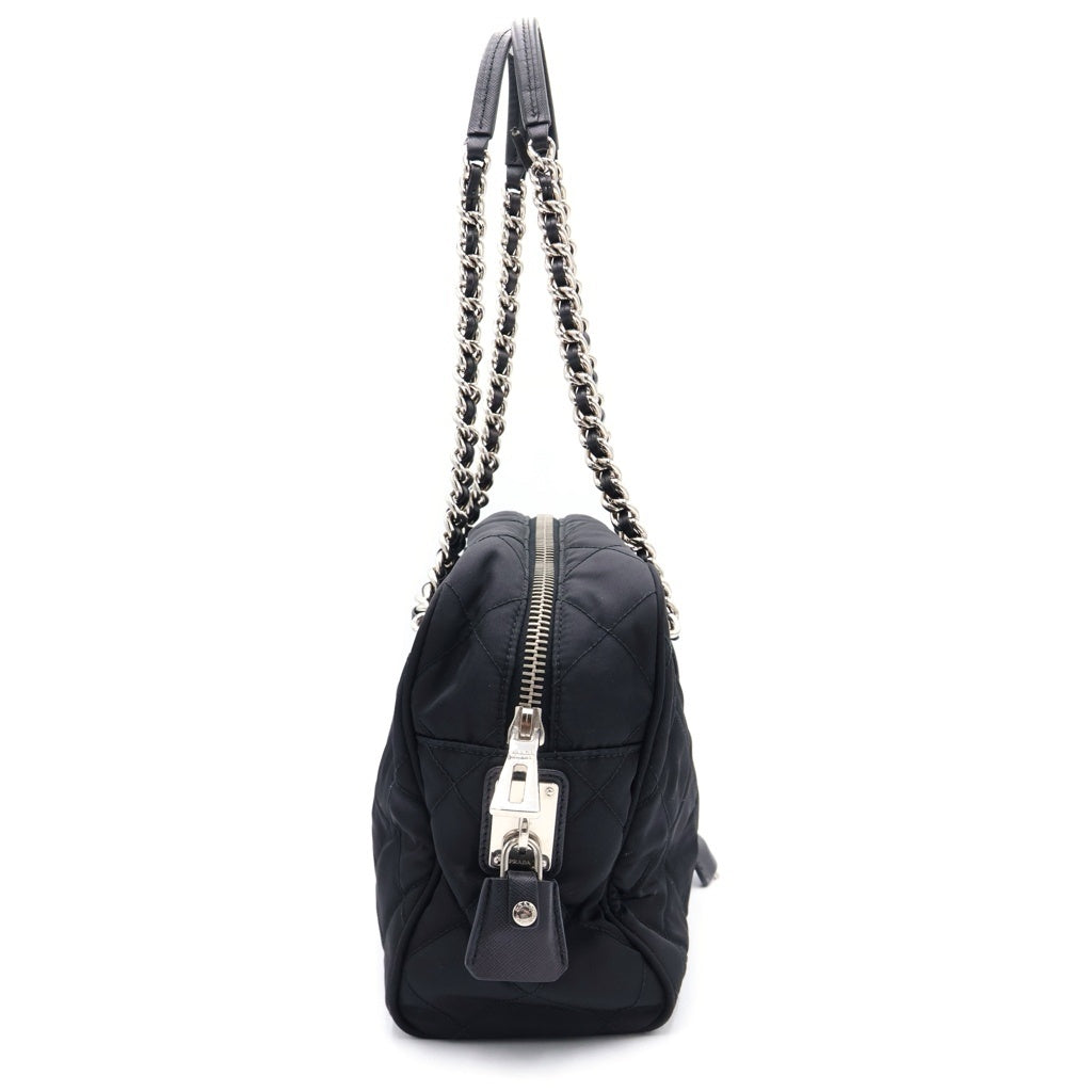 PRADA(プラダ) トライアングルロゴ テスートナイロン インプントゥ