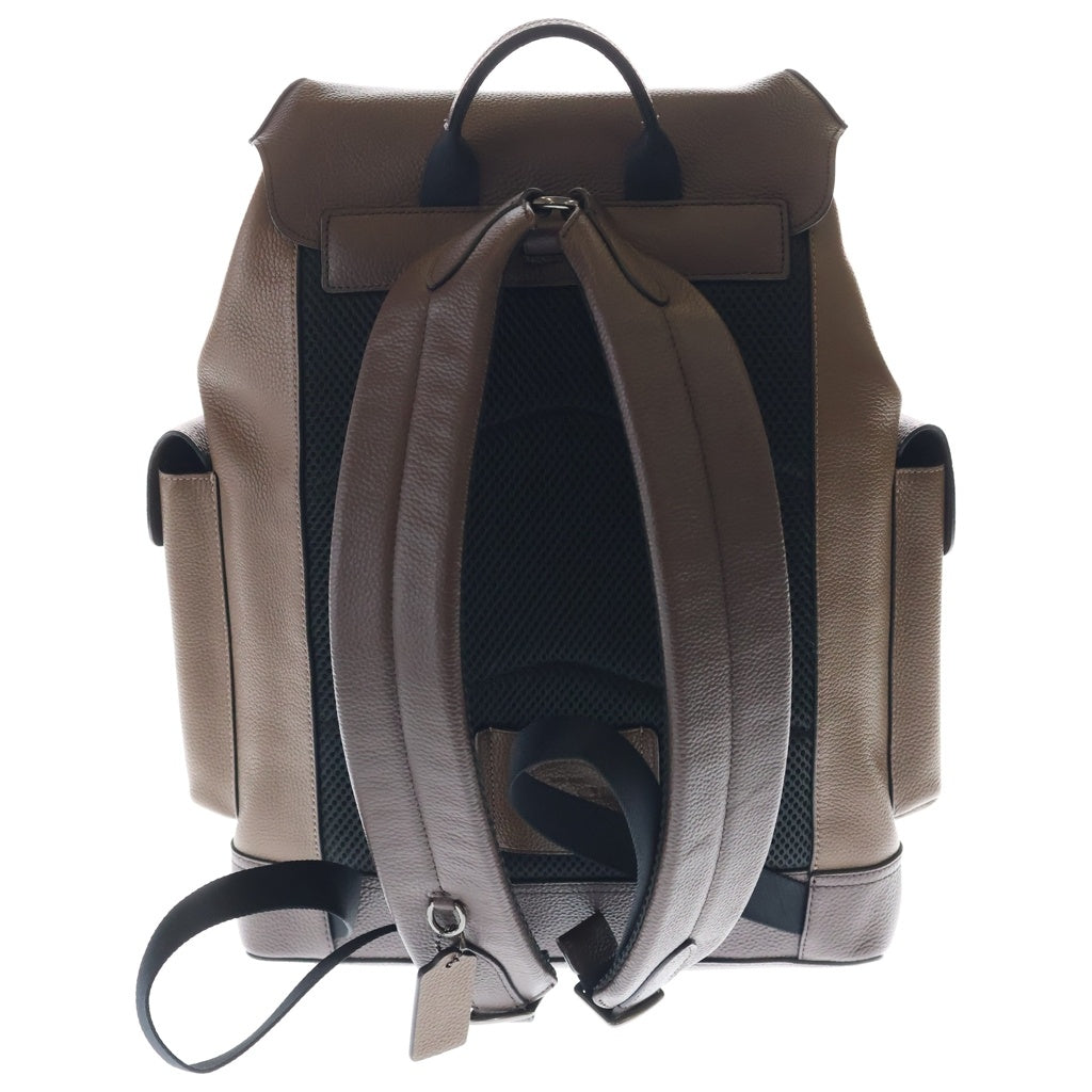 COACH(コーチ) HUDSON BACKPACK ハドソン レザー ダブルポケットバック