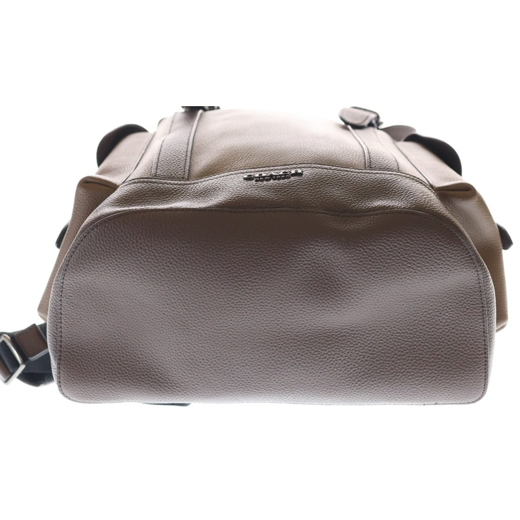 COACH(コーチ) HUDSON BACKPACK ハドソン レザー ダブルポケットバックパック リュック ブラウン E2121-89898