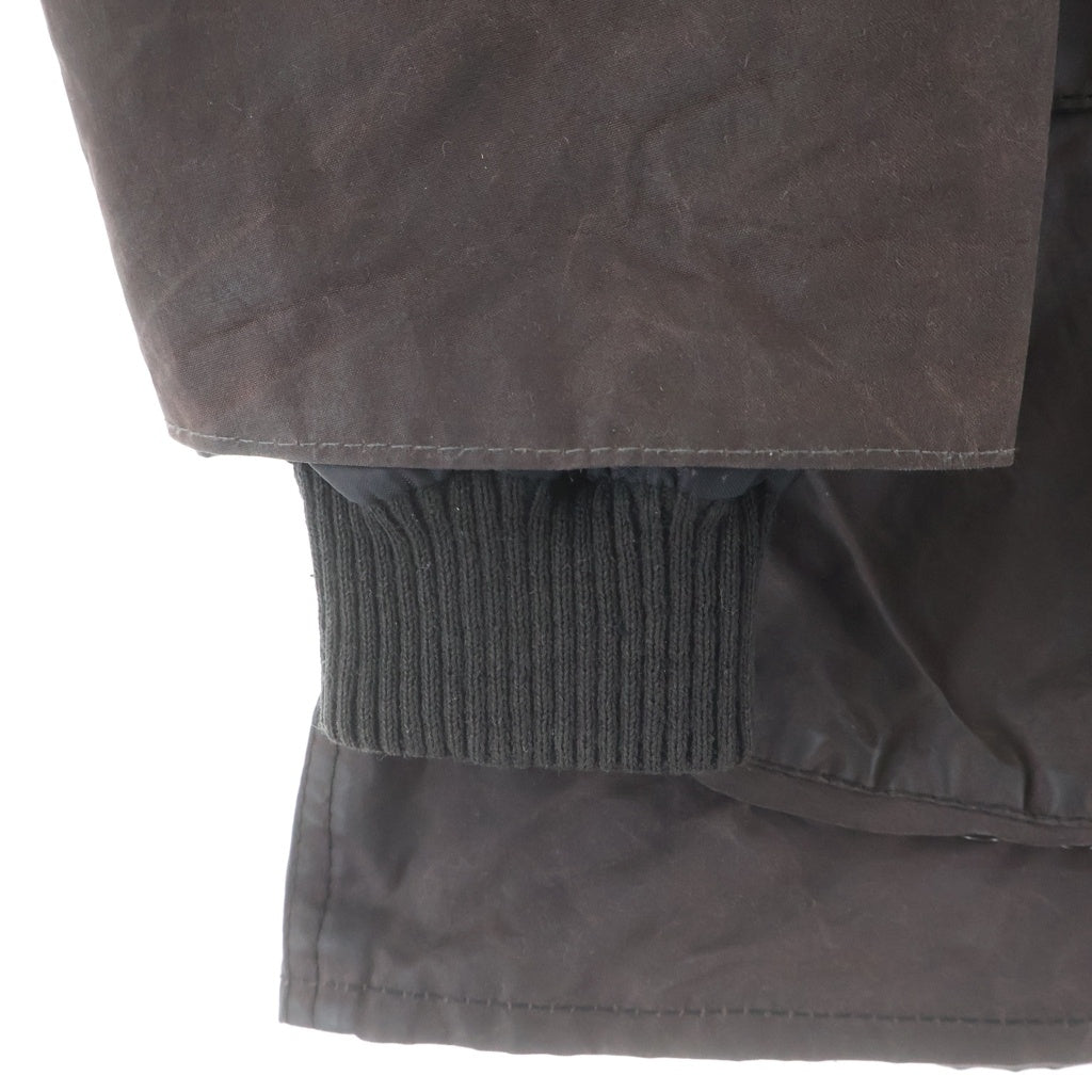 Barbour(バブアー) 90S VINTAGE BEDALE ビデイル 3ワラント 裏地タータンチェック オイルドジャケット ブラウン A104