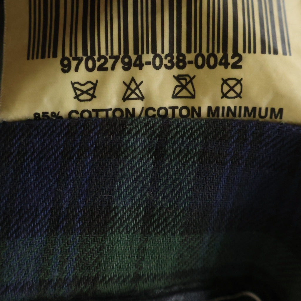 Barbour(バブアー) 90S VINTAGE BEDALE ビデイル 3ワラント 裏地タータンチェック オイルドジャケット ブラウン A104