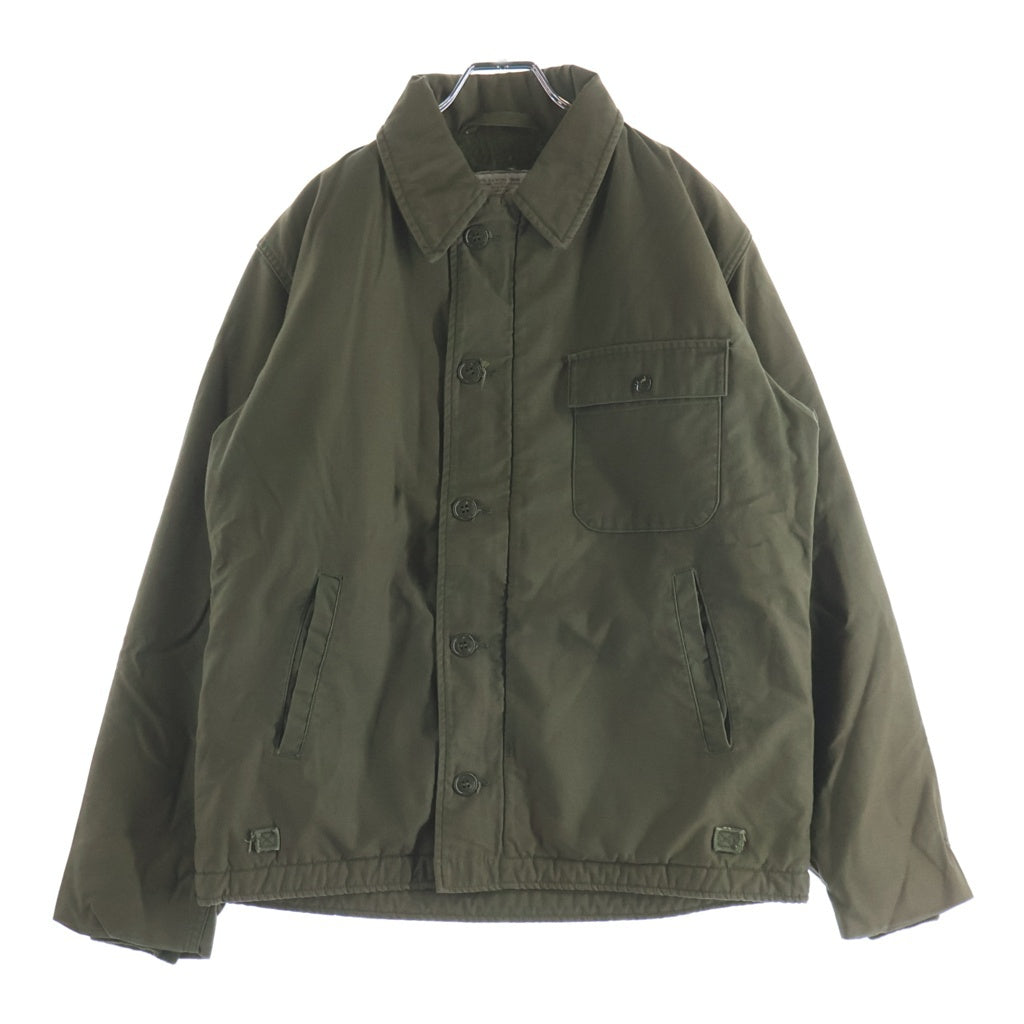 VINTAGE(ヴィンテージ) 80S VINTAGE A-2 DECK JKT US NAVY ユーエスネイビー ヴィンテージ デッキジャケット カーキ 8415-00-753-5612