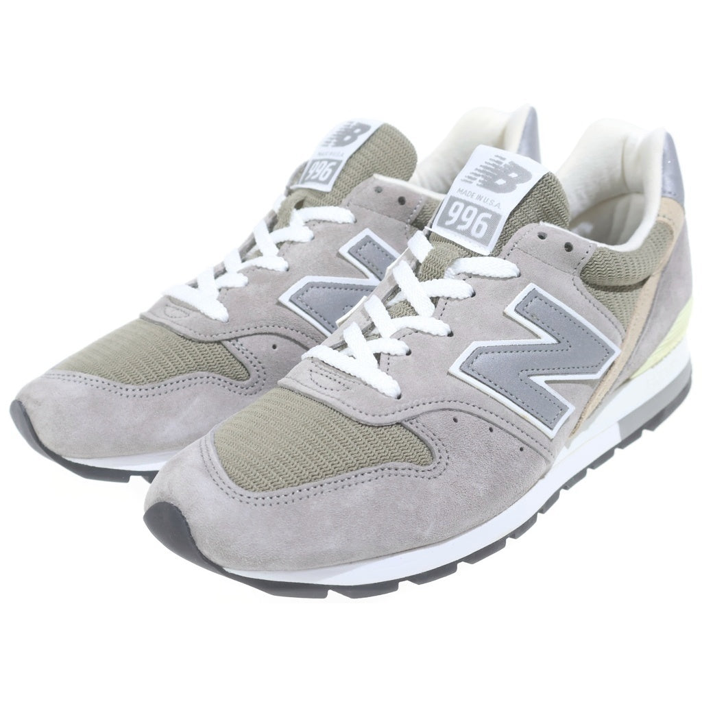 New Balance(ニューバランス) M996GY USA製 スウェード ローカットスニーカー グレー US9/27cm