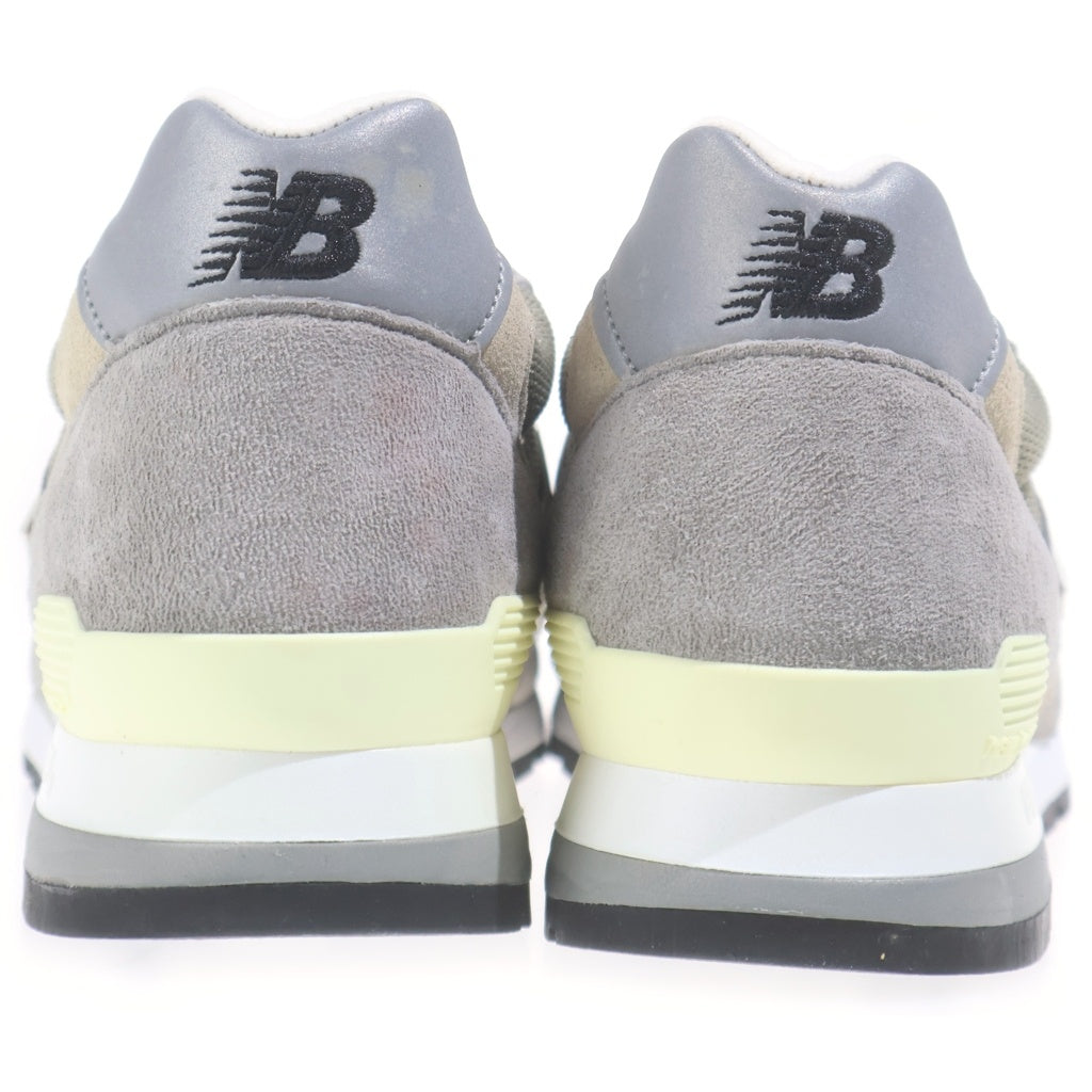 New Balance(ニューバランス) M996GY USA製 スウェード ローカットスニーカー グレー US9/27cm