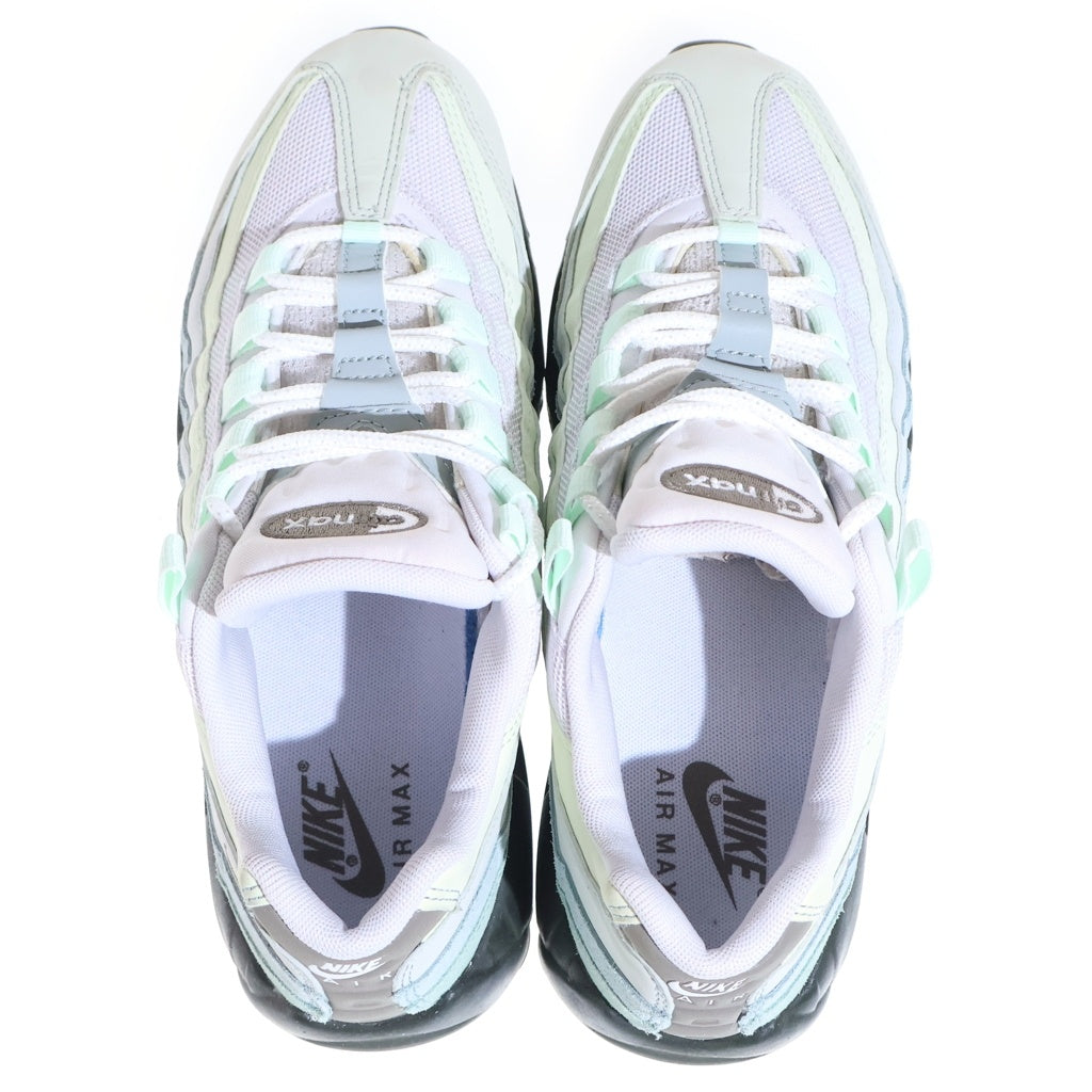 NIKE(ナイキ) AIR MAX 95 SEQUOIA エアマックス 95 セコイア ローカットスニーカー US8.5/26.5cm ホワイト/ライトブルー DQ9468-355