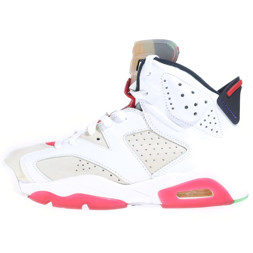 NIKE(ナイキ) AIR JORDAN 6 RETRO NEUTRAL GREY/HARE エアジョーダン6 ニュートラルグレー/ヘア ハイカットスニーカー レッド/ホワイト US7/25cm CT8529-062