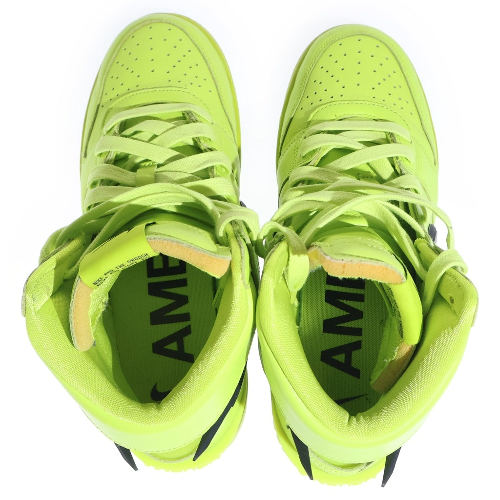 NIKE(ナイキ) ×AMBUSH DUNK HIGH FLASH LIME アンブッシュ ダンク フラッシュライム ハイカットスニーカー ライムグリーン US7/25cm CU7544-300