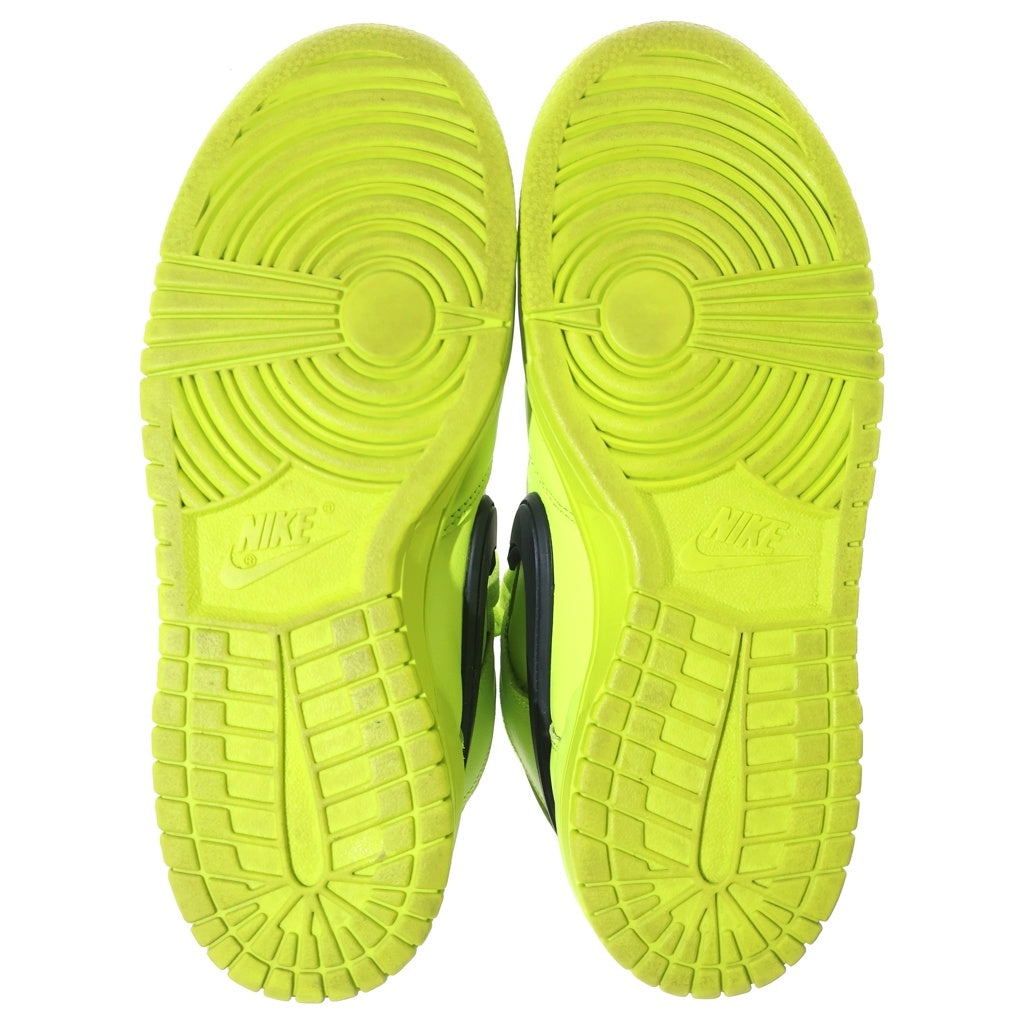 NIKE(ナイキ) ×AMBUSH DUNK HIGH FLASH LIME アンブッシュ ダンク フラッシュライム ハイカットスニーカー ライムグリーン US7/25cm CU7544-300