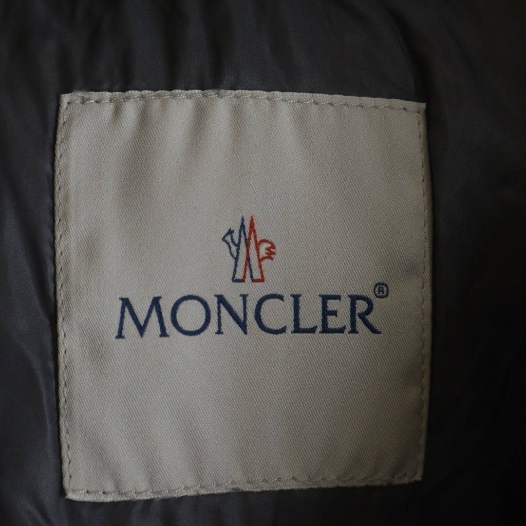MONCLER(モンクレール) ZIN ジン フーデットジップアップ ダウンジャケット ブラック 32091403150553029