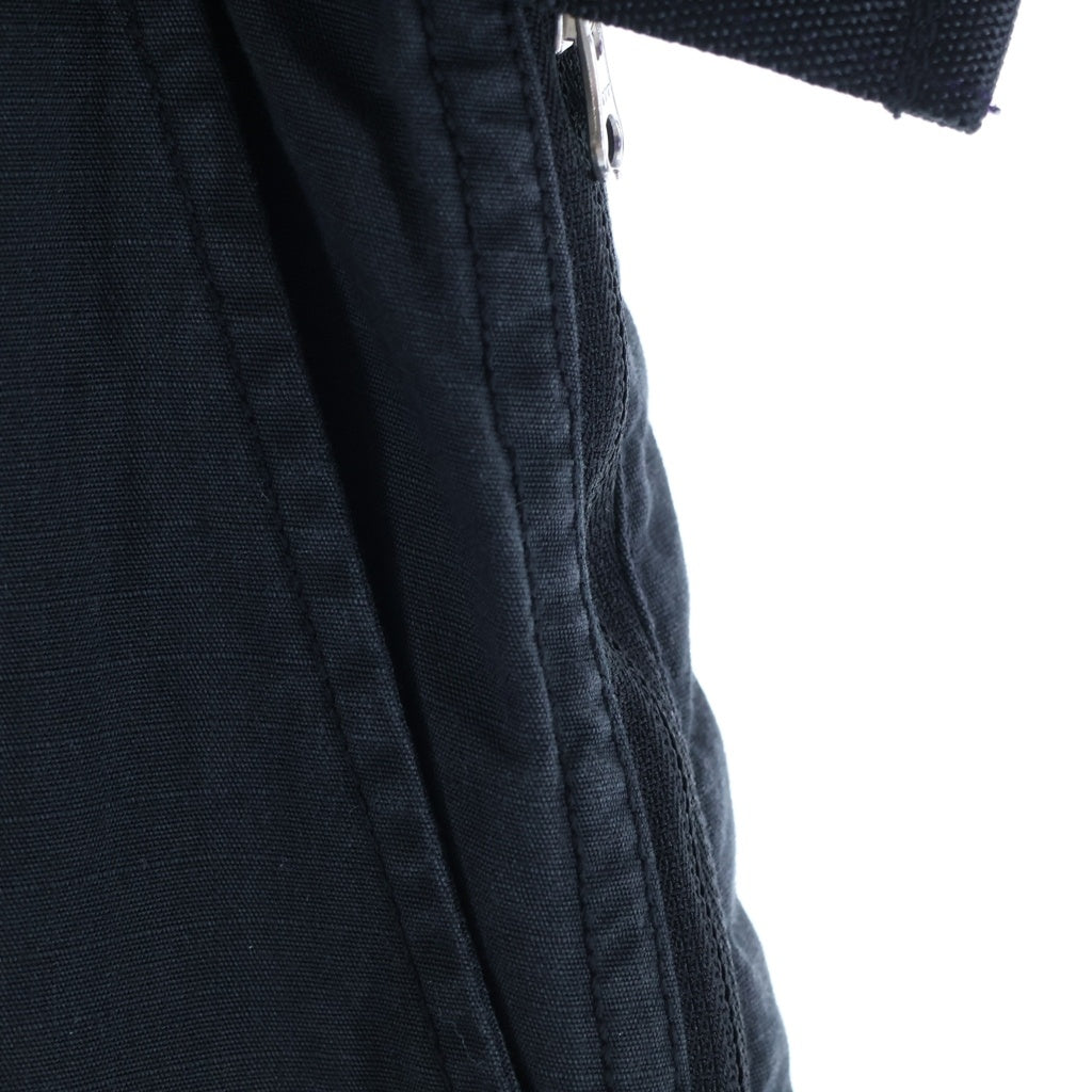 THE NORTH FACE PURPLE LABEL(ノースフェイスパープルレーベル) RIPSTOP FIELD CARGO PANT リップストップドローストリングフィールドカーゴパンツ ブラック N25FC067