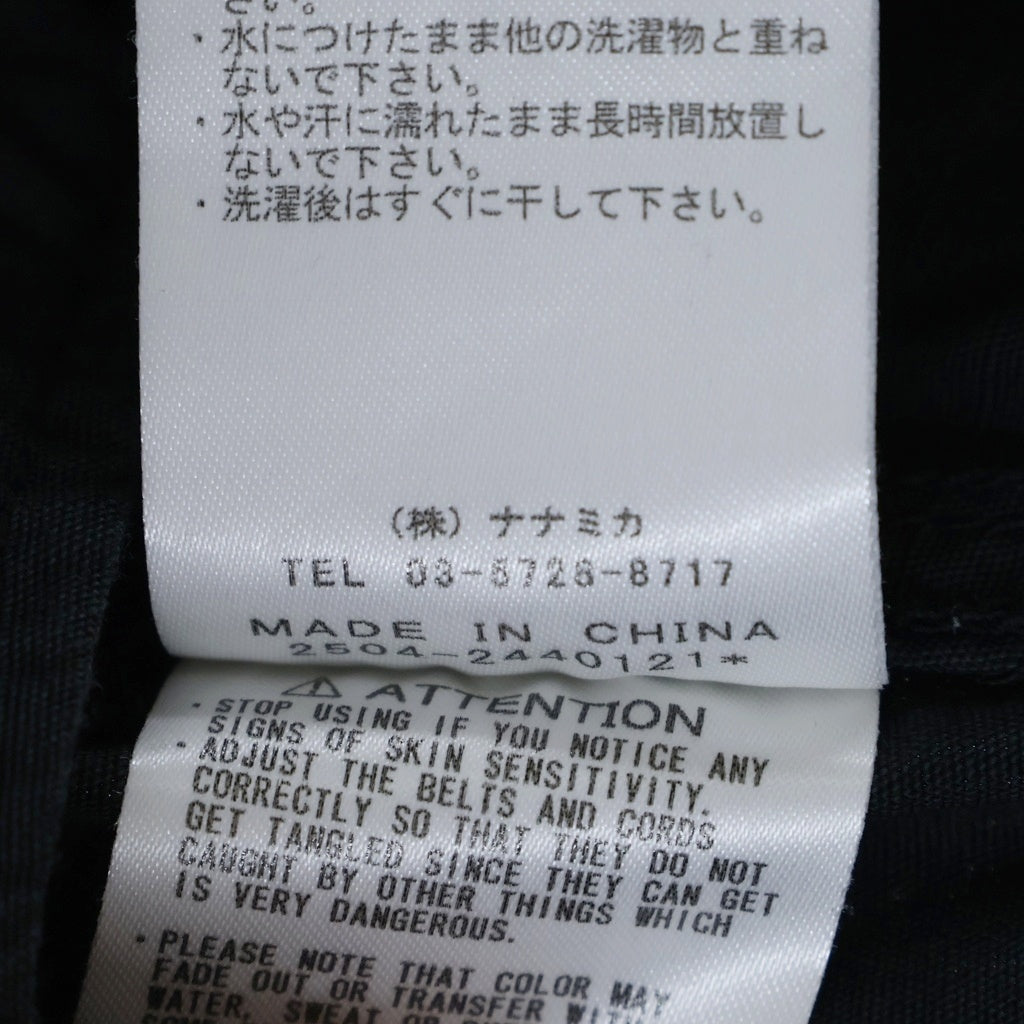 THE NORTH FACE PURPLE LABEL(ノースフェイスパープルレーベル) RIPSTOP FIELD CARGO PANT リップストップドローストリングフィールドカーゴパンツ ブラック N25FC067
