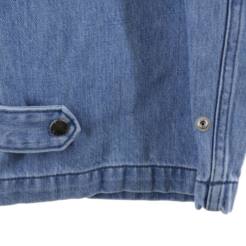 THE NORTH FACE PURPLE LABEL(ノースフェイスパープルレーベル) DENIM STROLL FIELD PANTS ストロールフィールド ワイドデニムカーゴパンツ インディゴ N25SC002
