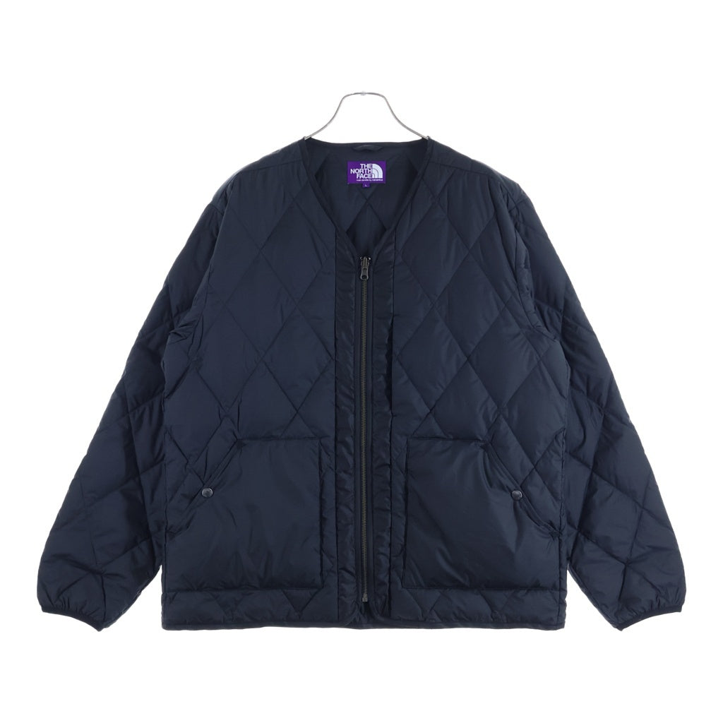 THE NORTH FACE PURPLE LABEL(ノースフェイスパープルレーベル) PLAS FIELD DOWN CARDIGAN プラス フィールドダウンカーディガン ジャケット ブラック N24FA027