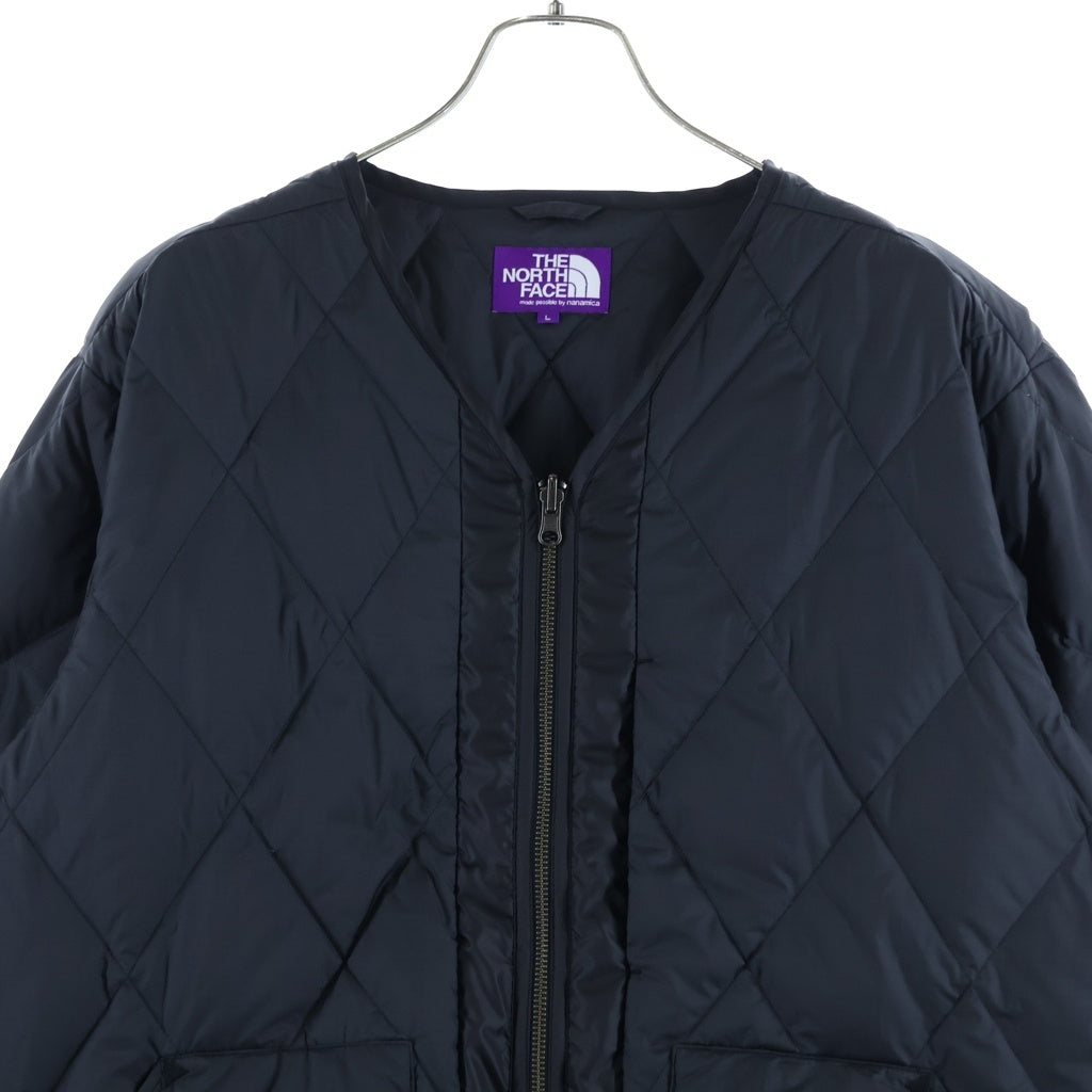 THE NORTH FACE PURPLE LABEL(ノースフェイスパープルレーベル) PLAS FIELD DOWN CARDIGAN プラス フィールドダウンカーディガン ジャケット ブラック N24FA027
