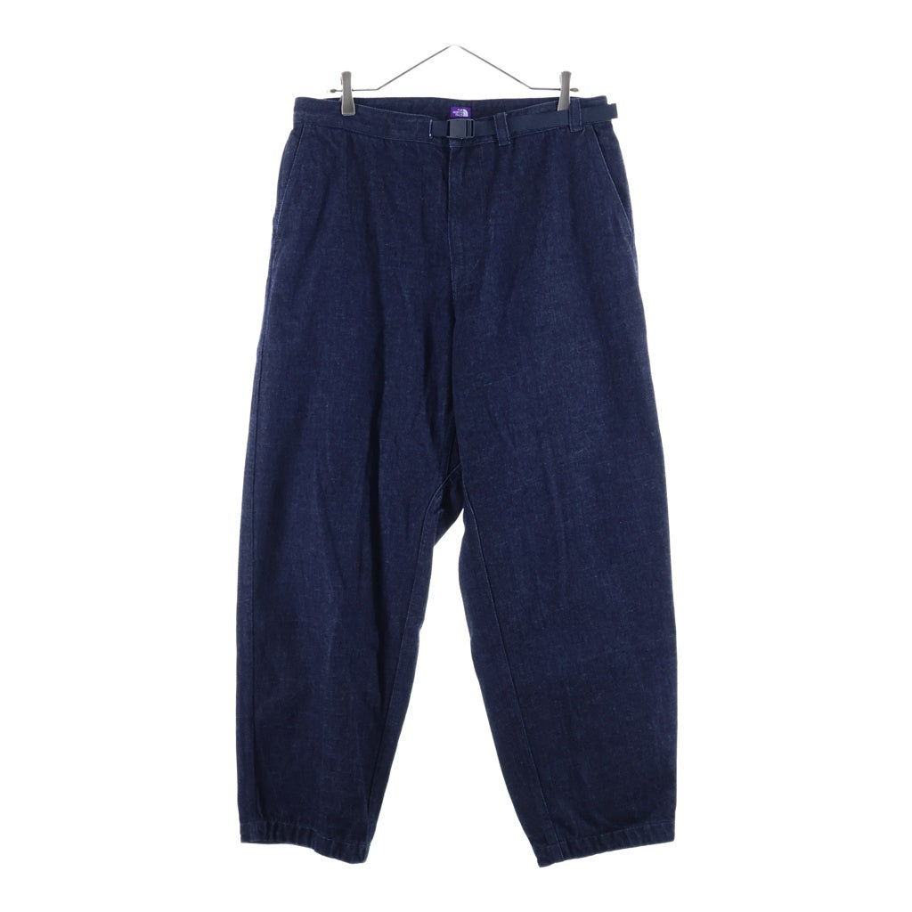 THE NORTH FACE PURPLE LABEL(ノースフェイスパープルレーベル) DENIM WIDE TAPERED FIELD PANTS デニム ワイドテーパードフィールドパンツ インディゴ N24FC080