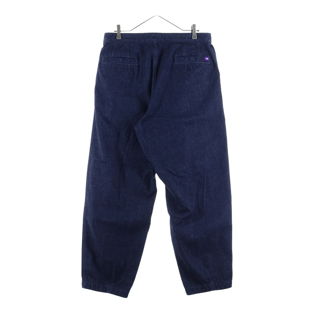 THE NORTH FACE PURPLE LABEL(ノースフェイスパープルレーベル) DENIM WIDE TAPERED FIELD PANTS デニム ワイドテーパードフィールドパンツ インディゴ N24FC080