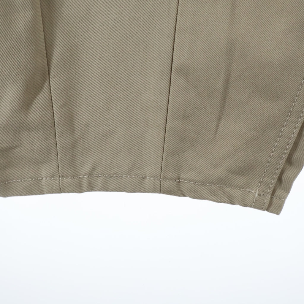 HED MAYNER(ヘドメイナー) 25AW COTTON TWILL PAINTED PANTS コットン ツイル ペインテッド ワイドパンツ ベージュ HMMB67030S