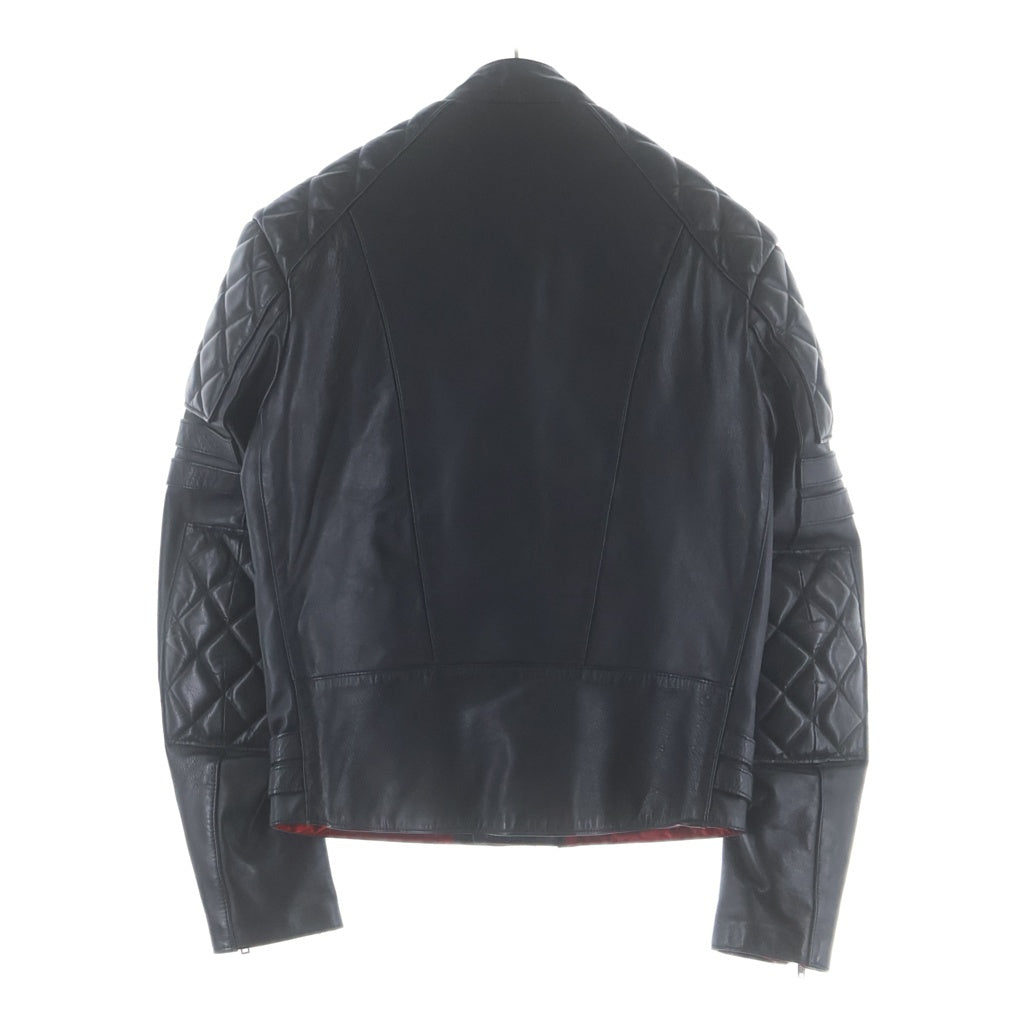 666 LEATHER WEAR(トリプルシックスレザーウェア) イングランド製 ダブルライダース レザージャケット ブラック