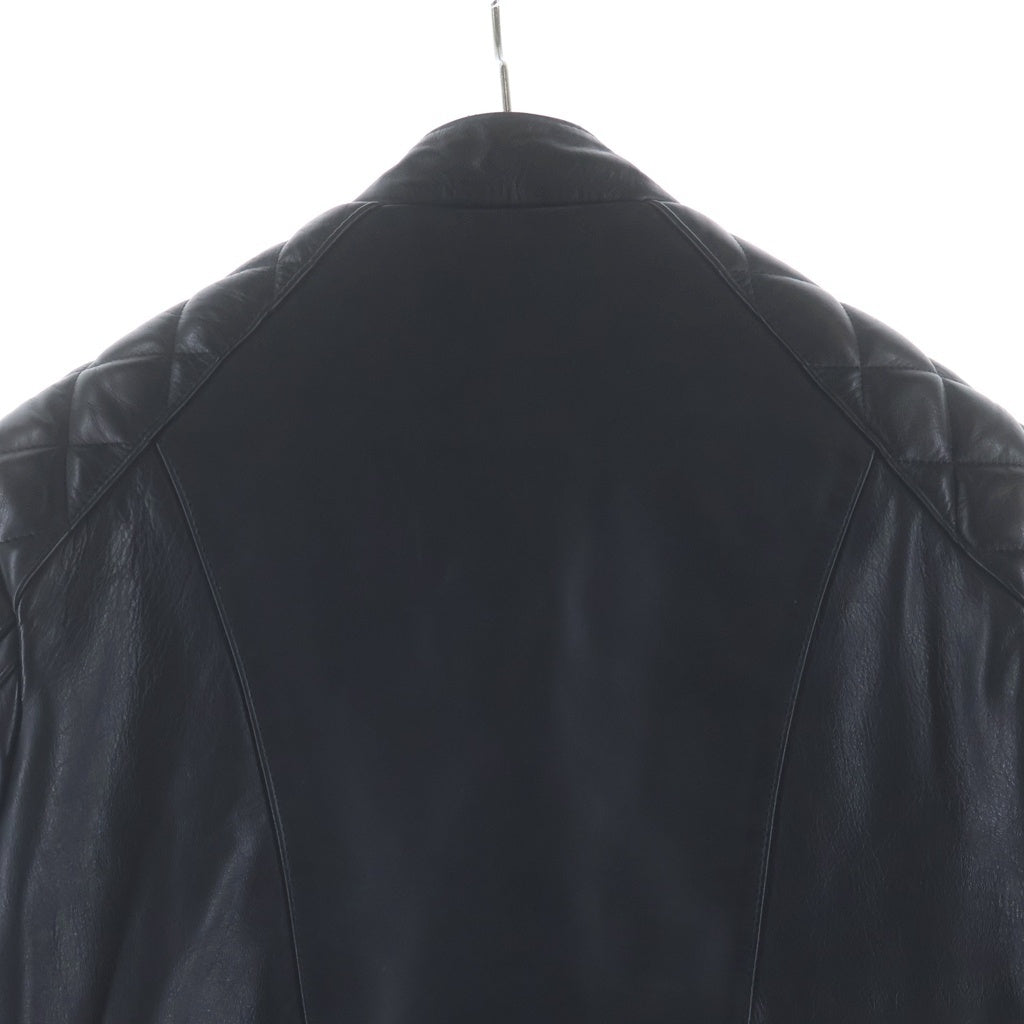 666 LEATHER WEAR(トリプルシックスレザーウェア) イングランド製 ダブルライダース レザージャケット ブラック