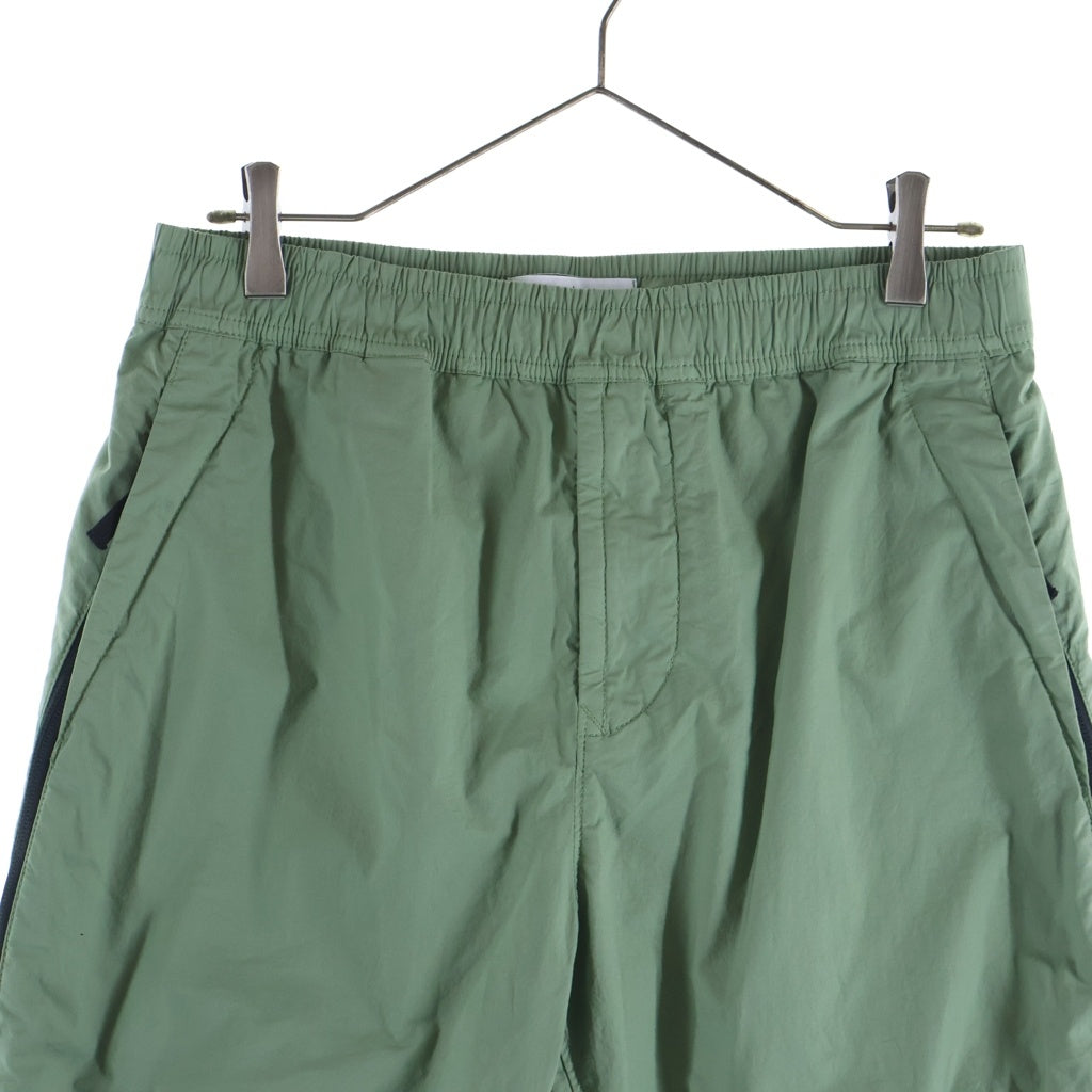 STONE ISLAND(ストーンアイランド) コンパスロゴ ウエストゴム ドローコード カーゴパンツ グリーン 781530503