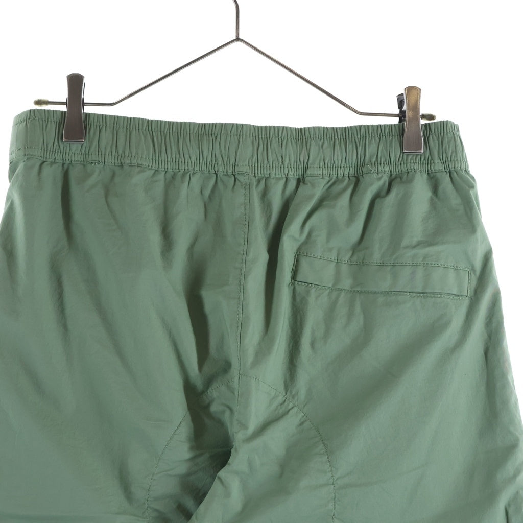 STONE ISLAND(ストーンアイランド) コンパスロゴ ウエストゴム ドローコード カーゴパンツ グリーン 781530503