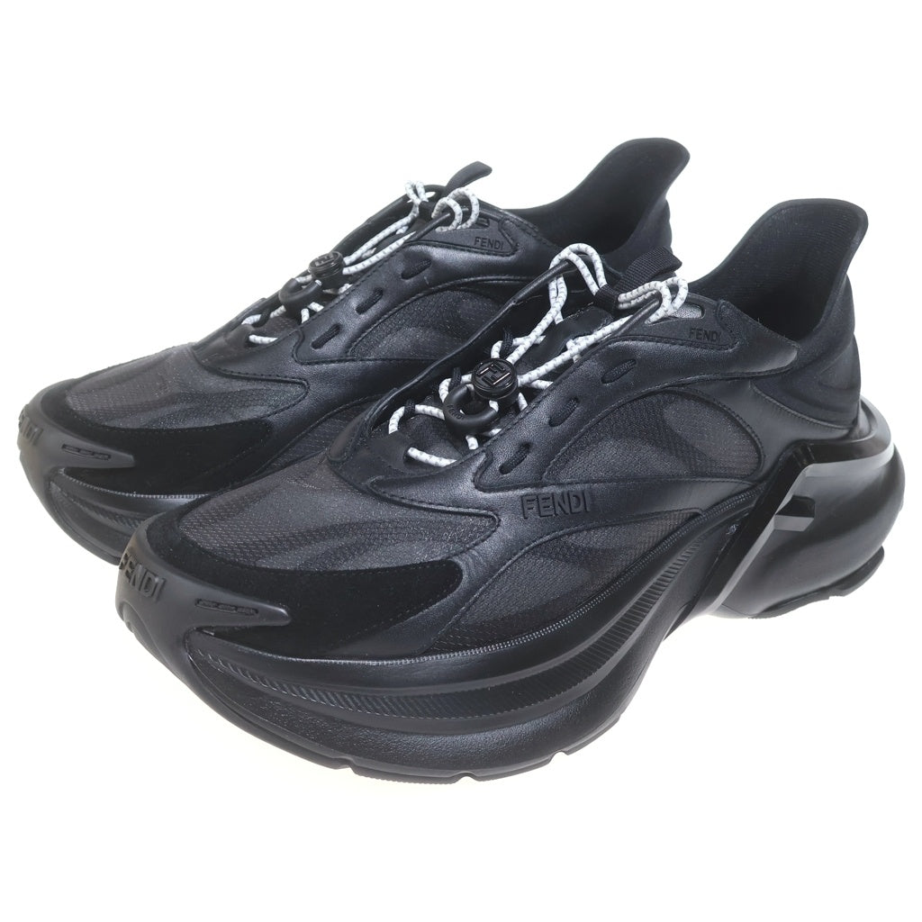 FENDI(フェンディ) 26SS F-LIGHT SNEAKER Fライト ローカットスニーカー ブラック 7E1846 AYFP F08M4