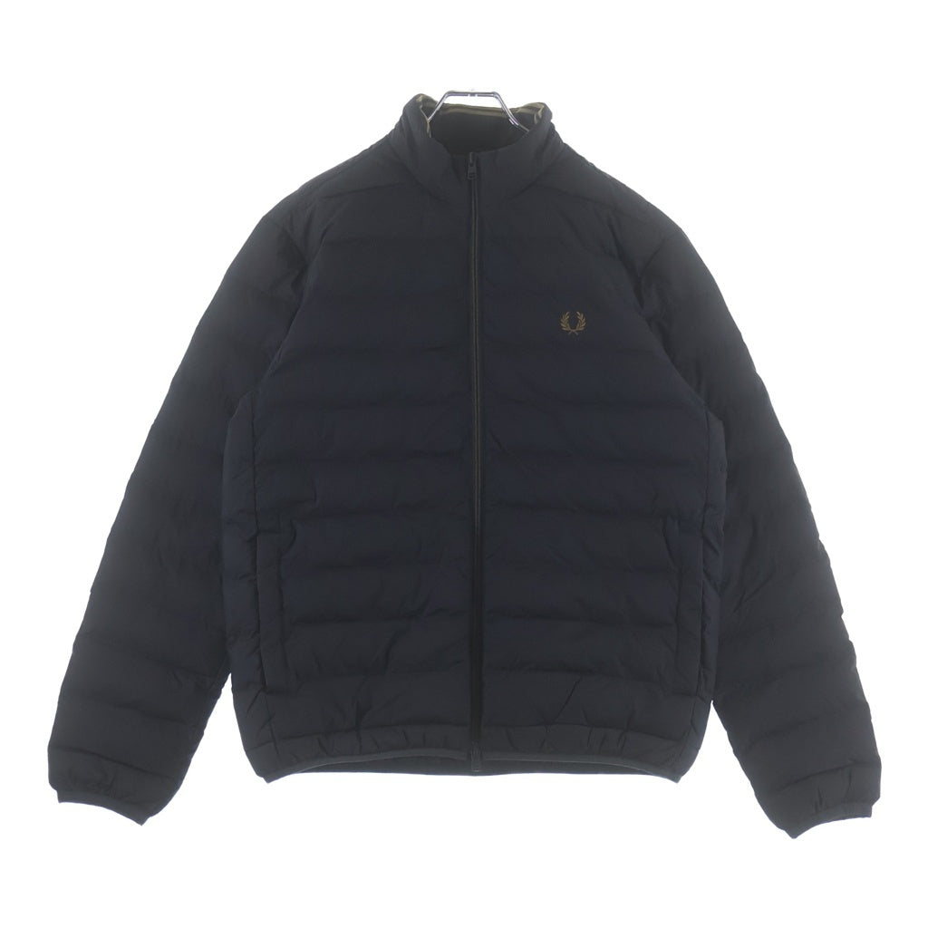 FRED PERRY(フレッドペリー) INSULATED JACKET インサレーテッド ジップアップナイロンジャケット ブラック J4564