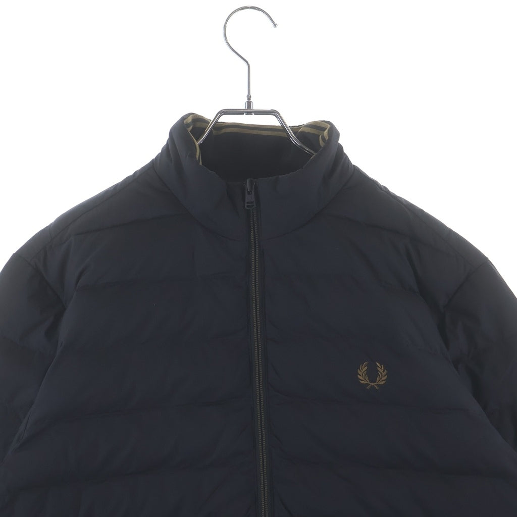 FRED PERRY(フレッドペリー) INSULATED JACKET インサレーテッド ジップアップナイロンジャケット ブラック J4564