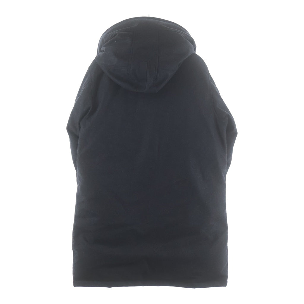 CANADA GOOSE(カナダグース) LANGFORD ラングフォード ウール フーデッドダウンコート ブラック 2062M1
