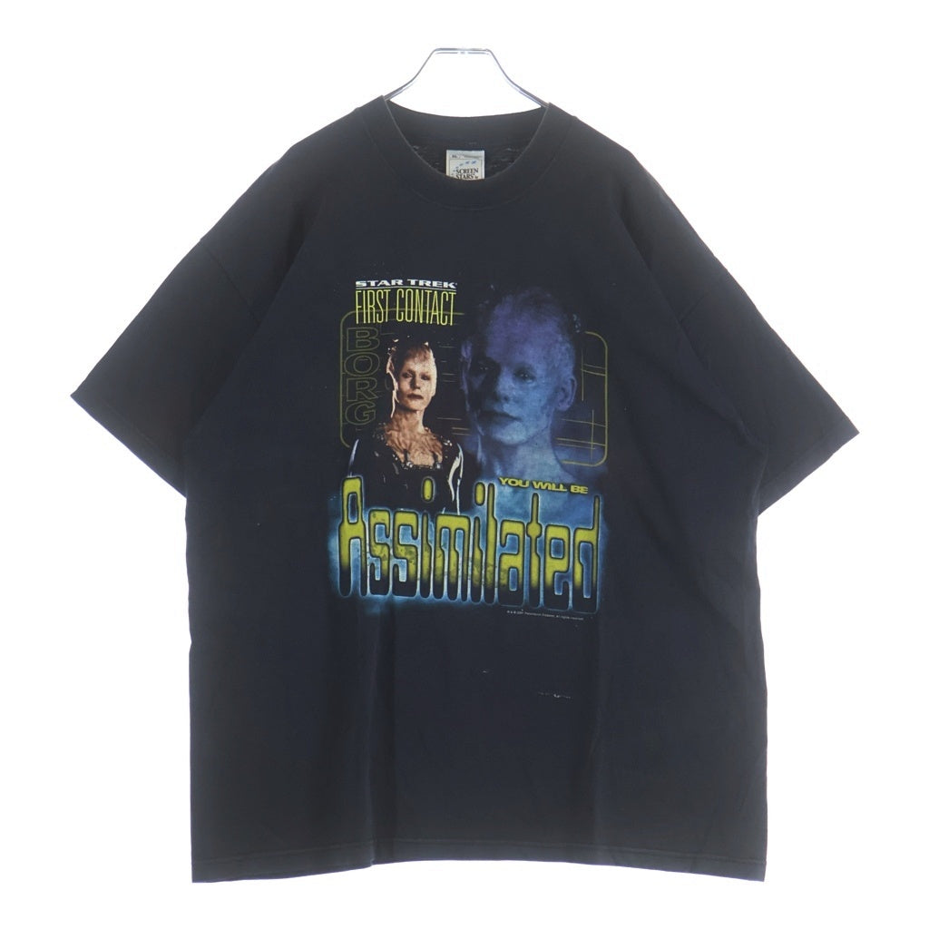VINTAGE(ヴィンテージ) 00S VINTAGE STAR TREK THE FIRST CONCERT BORG QUEEN 2001 TEE ヴィンテージ スタートレック ファーストコンサート ボーグクイーン プリント半袖Tシャツ