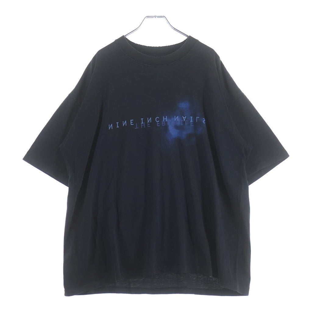 VINTAGE(ヴィンテージ) 90S VINTAGE NINE INCH NAILS TEE ヴィンテージ ナインインチネイルズ ALL SPORTタグ 両面プリントTシャツ 半袖クルーネックカットソー ブラック