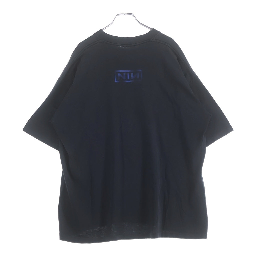 VINTAGE(ヴィンテージ) 90S VINTAGE NINE INCH NAILS TEE ヴィンテージ ナインインチネイルズ ALL SPORTタグ 両面プリントTシャツ 半袖クルーネックカットソー ブラック