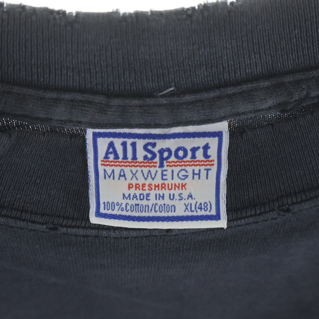 VINTAGE(ヴィンテージ) 90S VINTAGE NINE INCH NAILS TEE ヴィンテージ ナインインチネイルズ ALL SPORTタグ 両面プリントTシャツ 半袖クルーネックカットソー ブラック