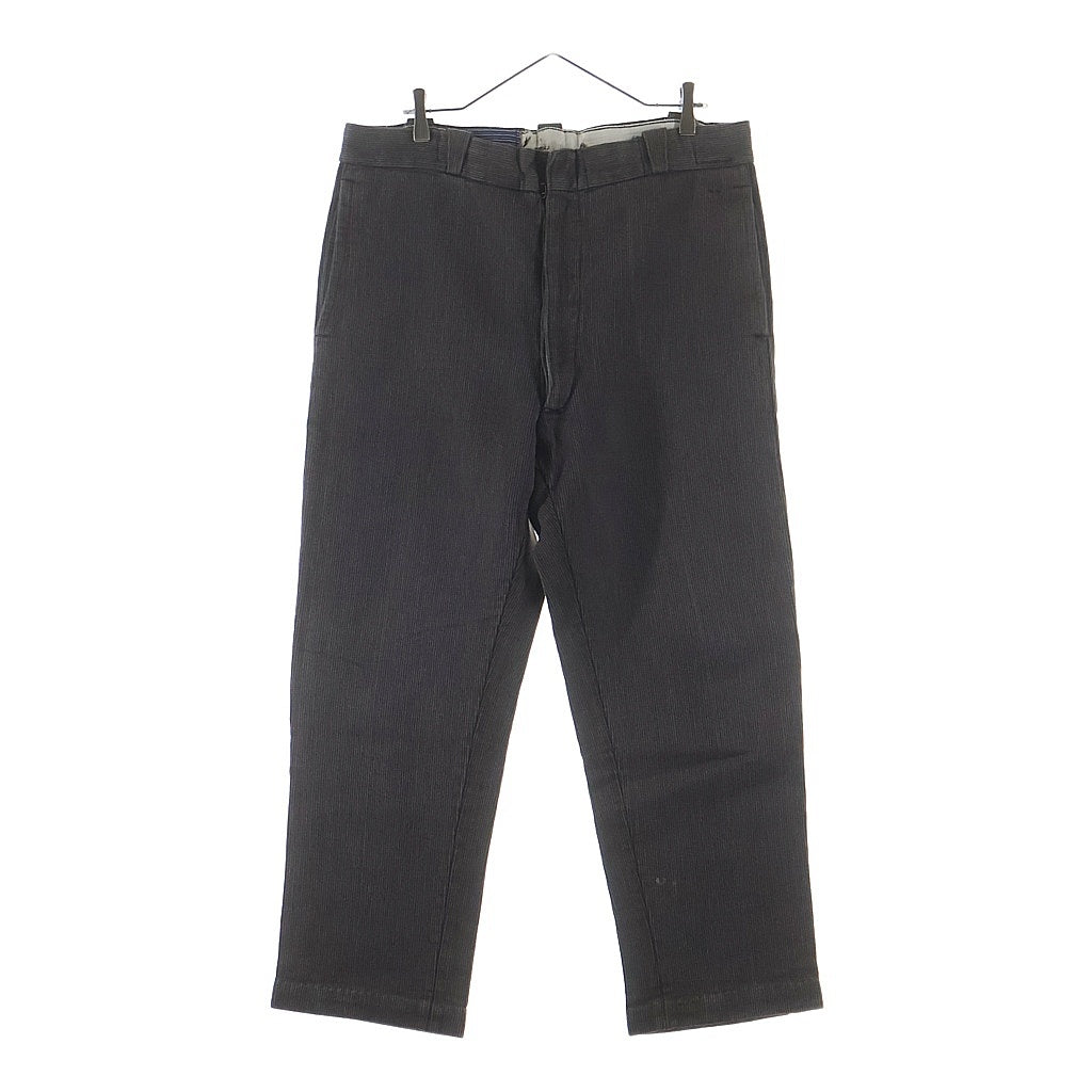 VINTAGE(ヴィンテージ) FRENCH VINTAGE COTTON PIQUE TROUSERS フレンチヴィンテージ コットンピケ ボタンフライパンツ ブラウン